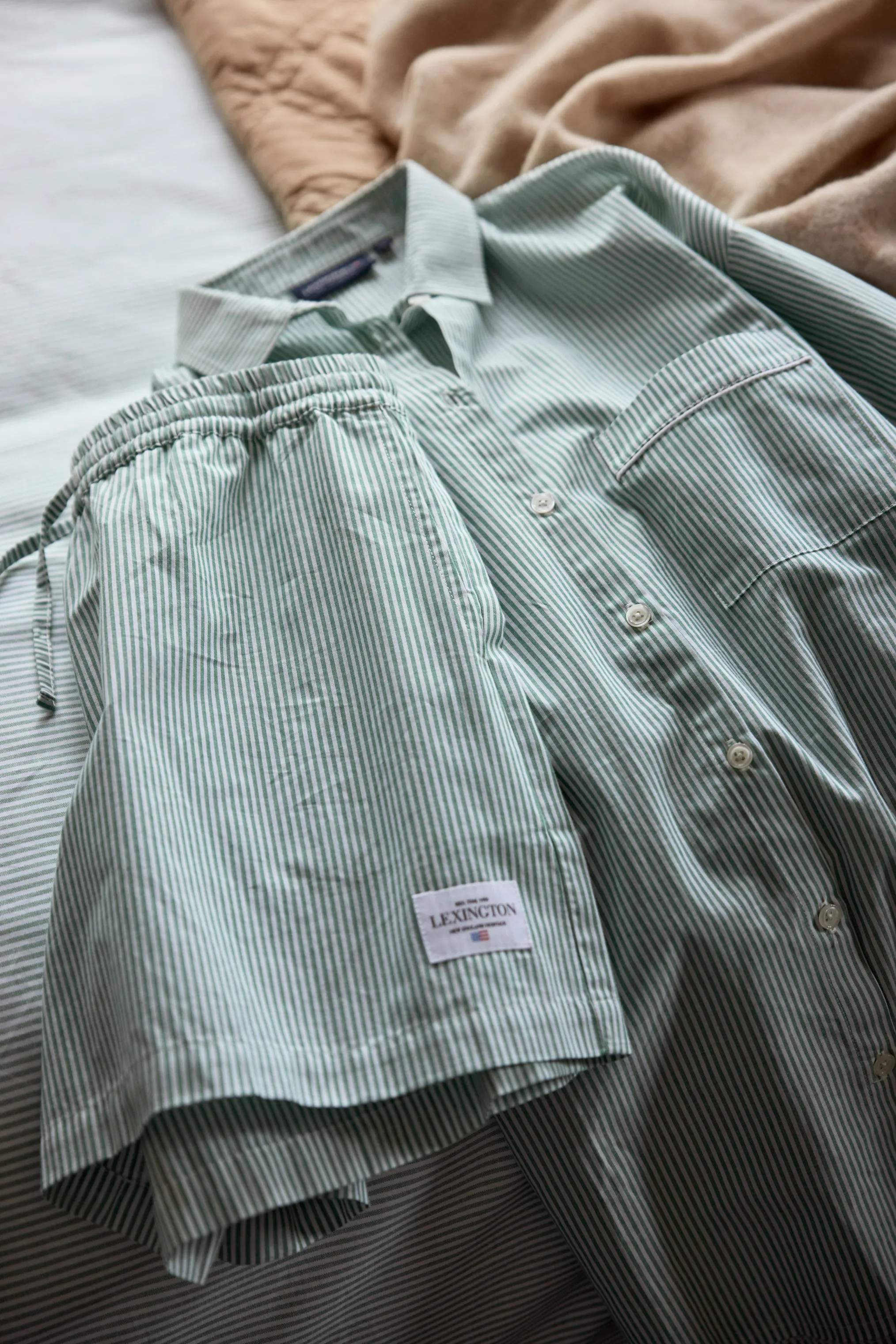 Lexington Pyjamas A Parkside Collection Pyjamassæt - 2 dele i L, 2