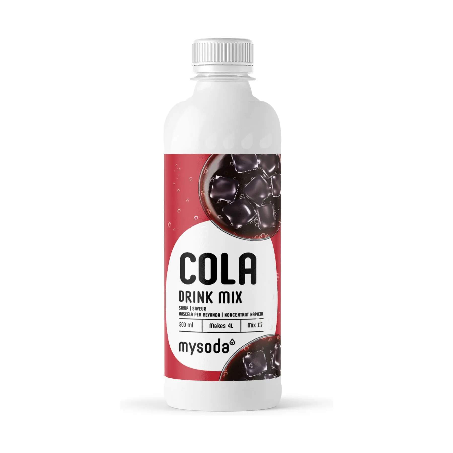 Drink Mix - Cola, hvid, large