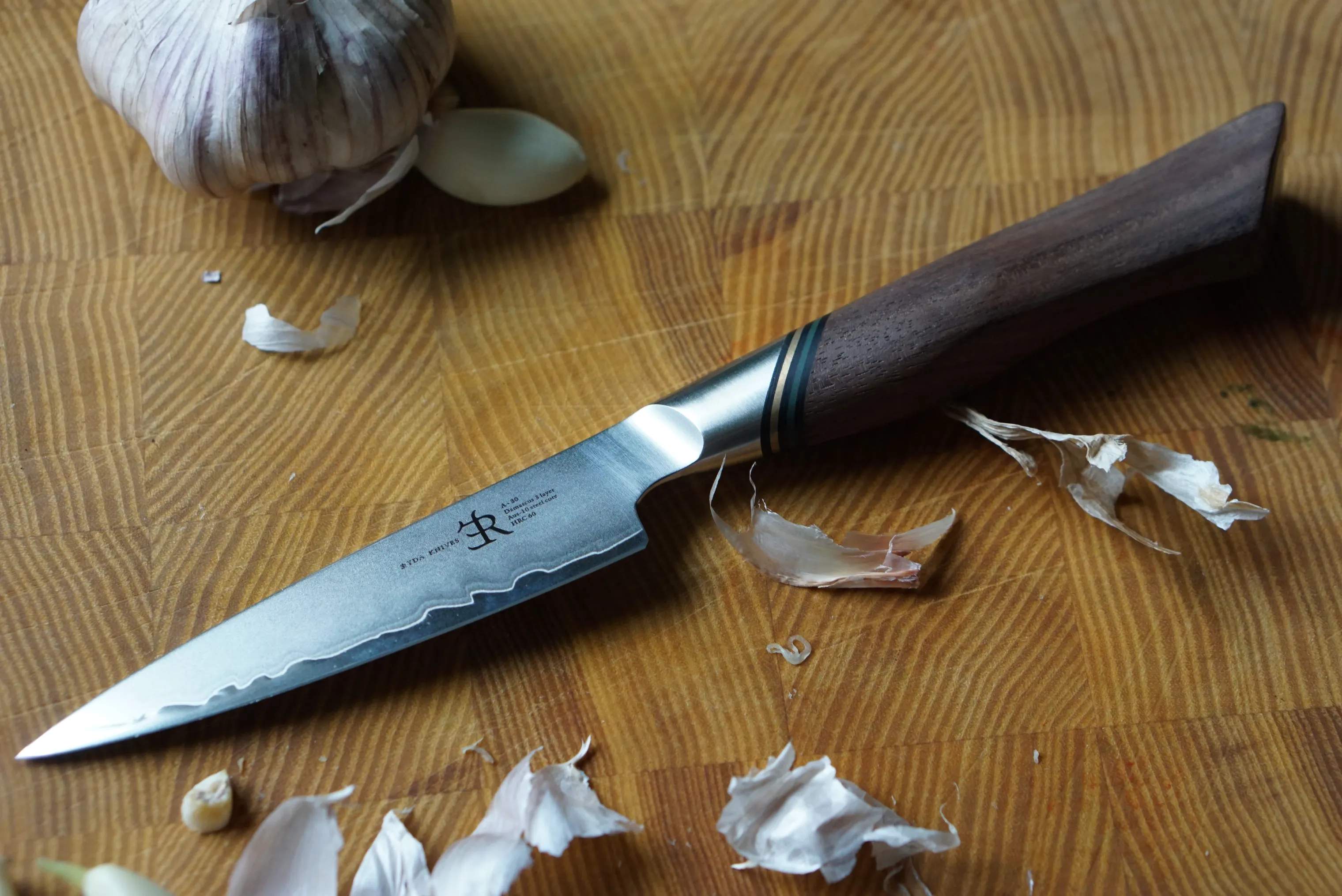 Ryda Knives Urteknive A30 Urtekniv i rustfrit stål/brun, 2
