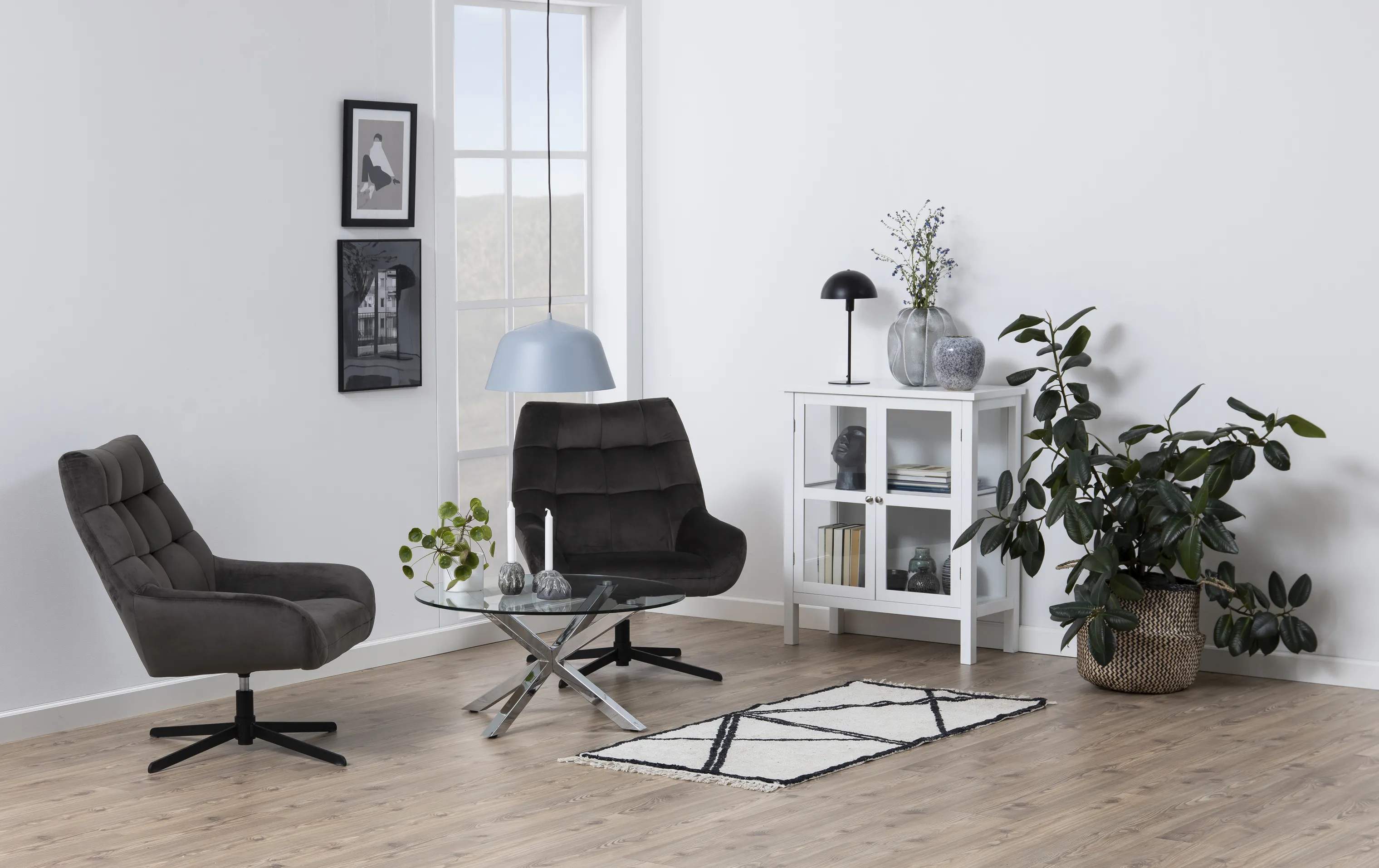 CASA Living Sofaborde Heaven Sofabord i Klar/krom, 3