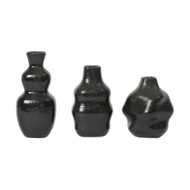 Broste Copenhagen Vaser Cornelia Vase - 3 stk. i Grå, 3