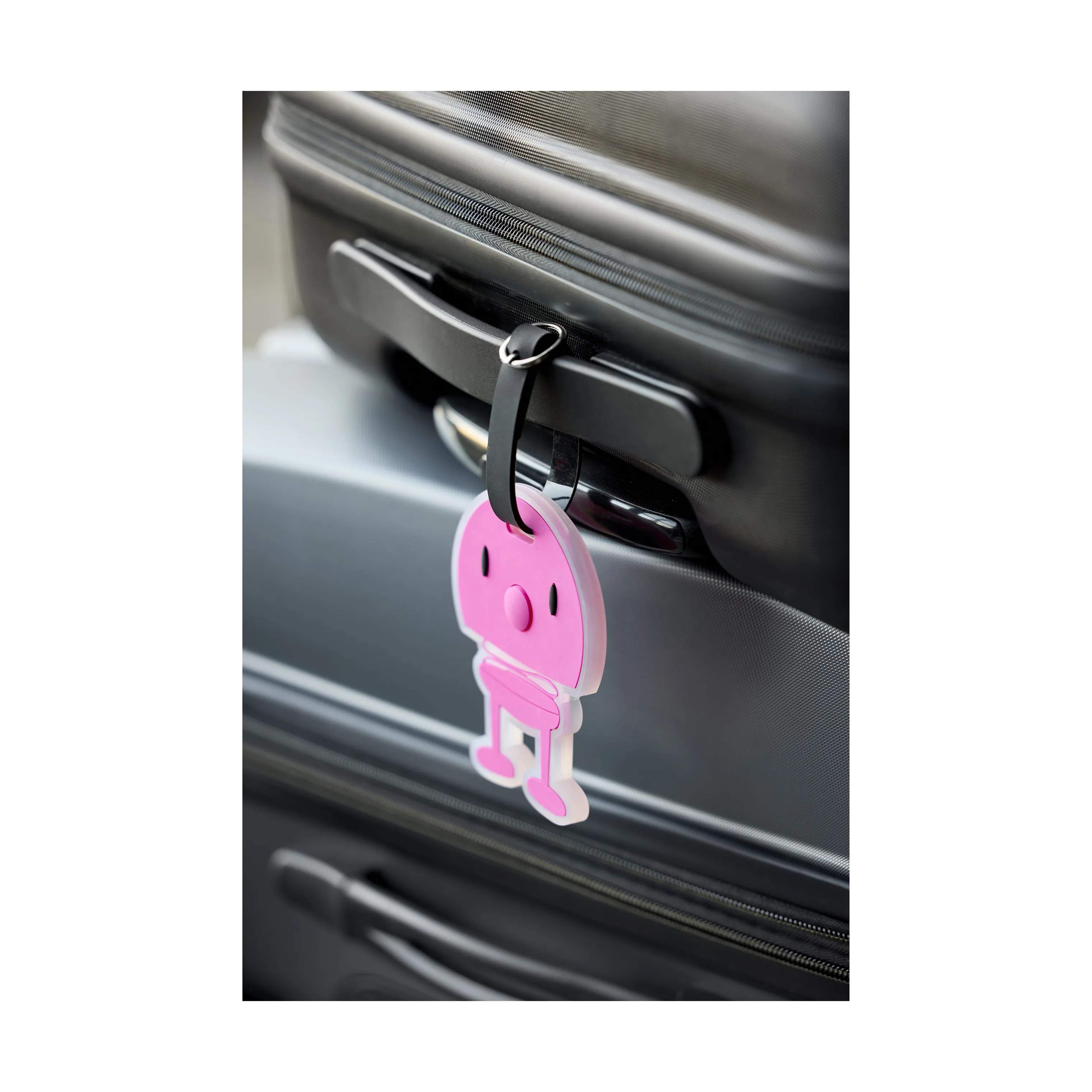 Hoptimist Øvrigt interiør Kuffertmærke i Pink, 3