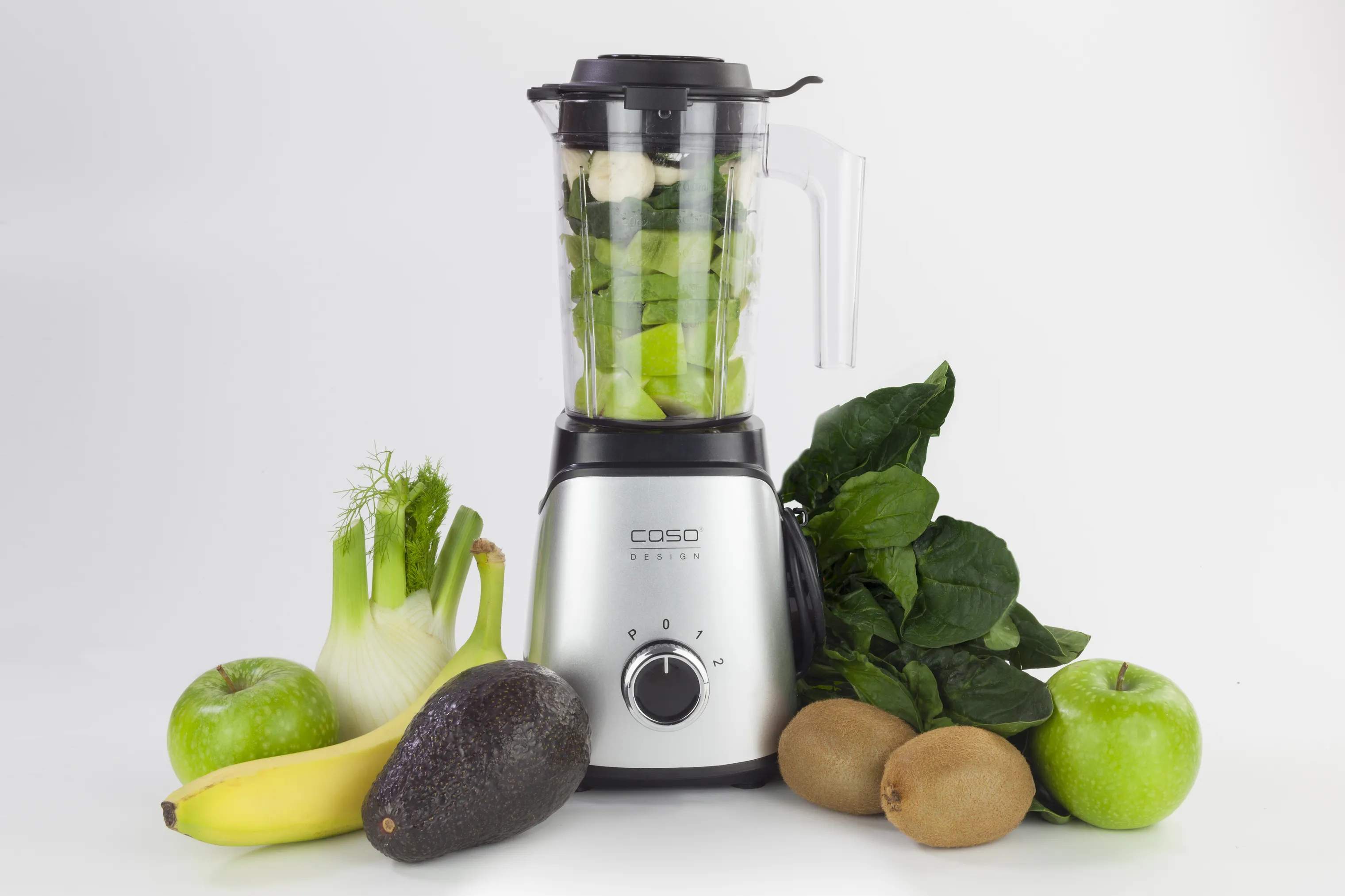 Caso Smoothieblendere Vakuumblender VacuServe B300 i Stål, 4
