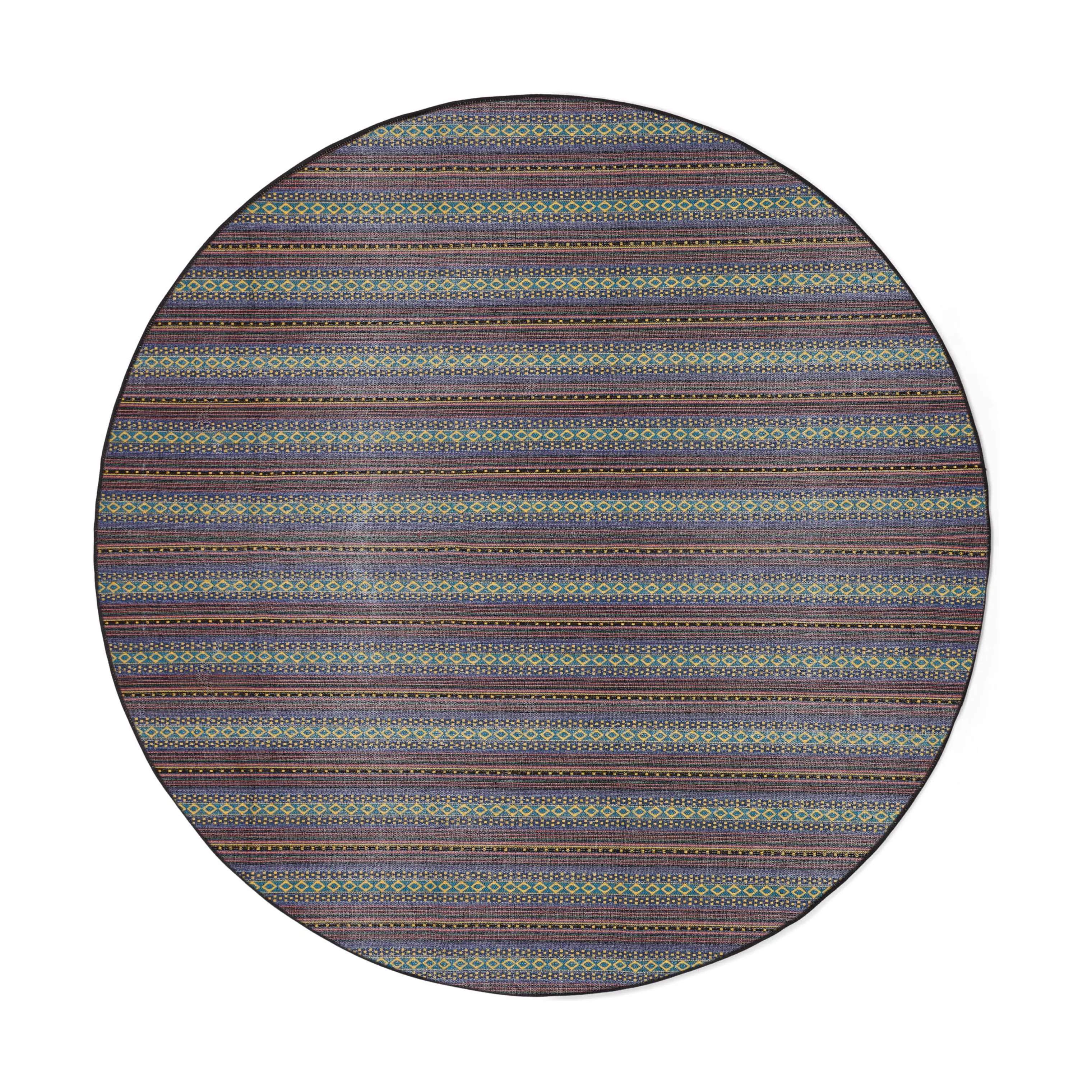 Essenza Gulvtæpper Tæppe i Brown, B180 x L180 cm, 3