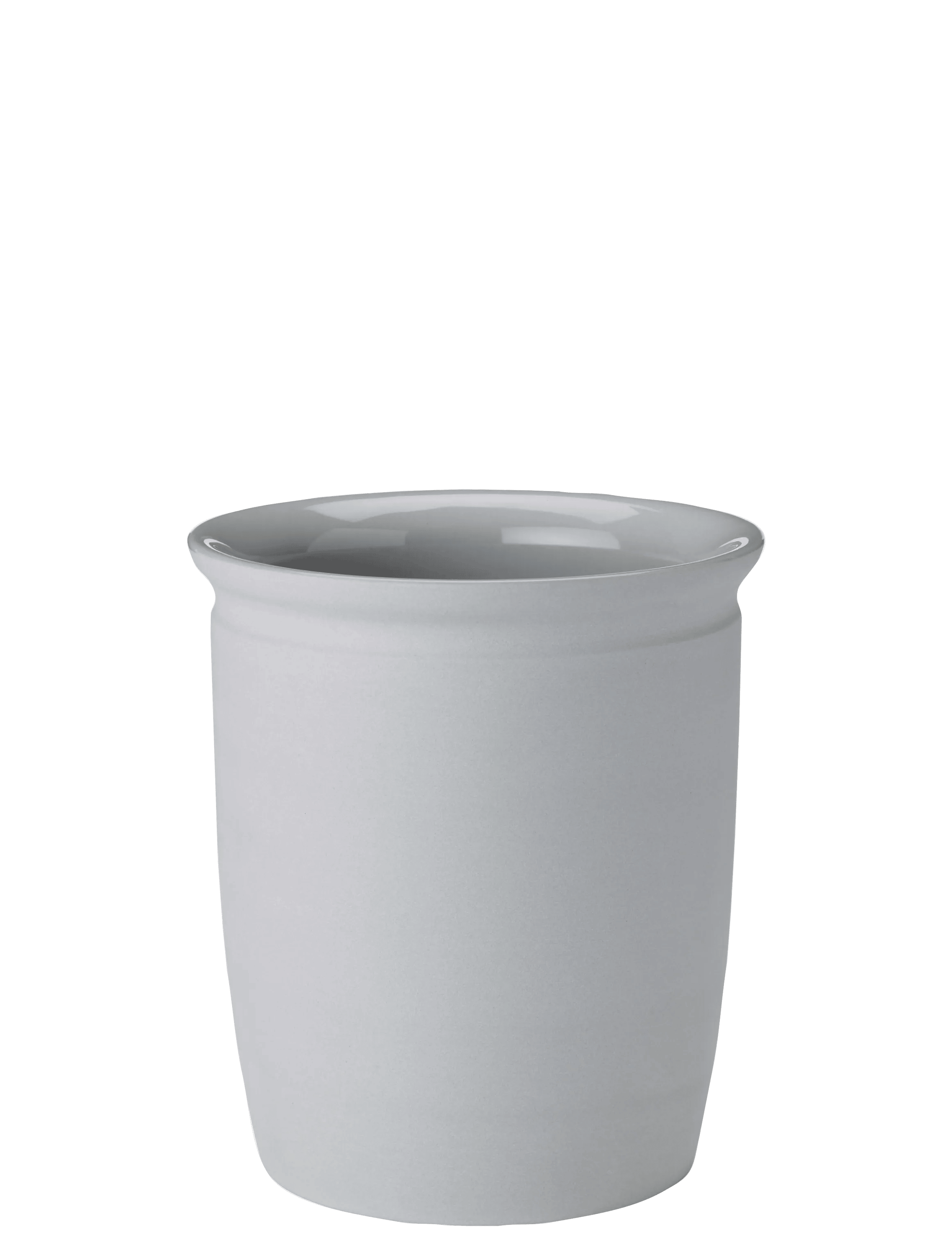 Knabstrup Keramik Krukker til køkkenredskaber Syltekrukke i grå, 1 L, 1