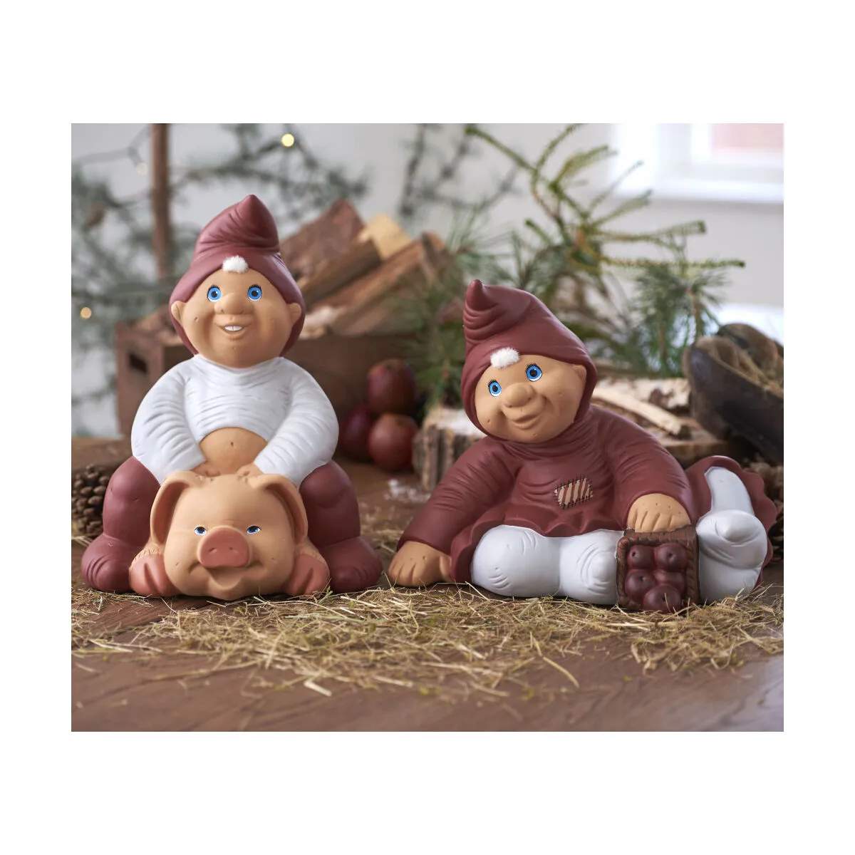 Klarborg Nisser Nisse - Store Caroline i 24 cm, 2