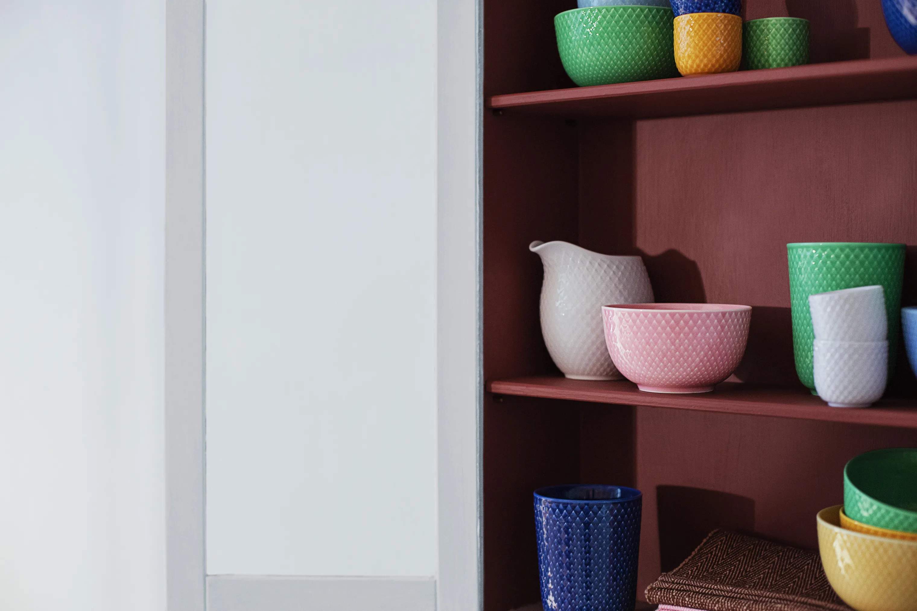 Lyngby Porcelæn Æggebægere Rhombe Color Æggebæger i Grøn, 2