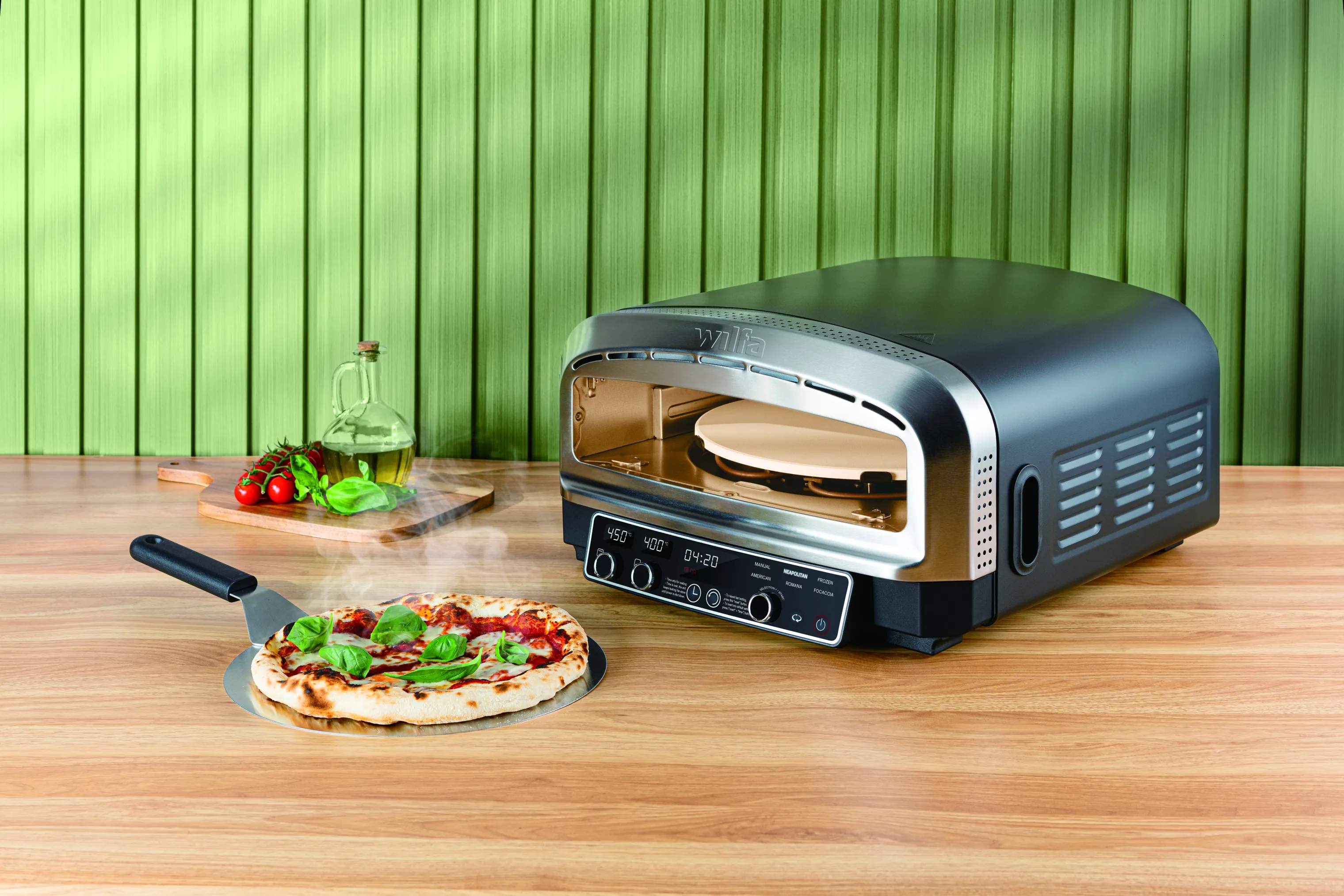 Wilfa Pizzaovne Pizzaovn i Stålfarvet, 2