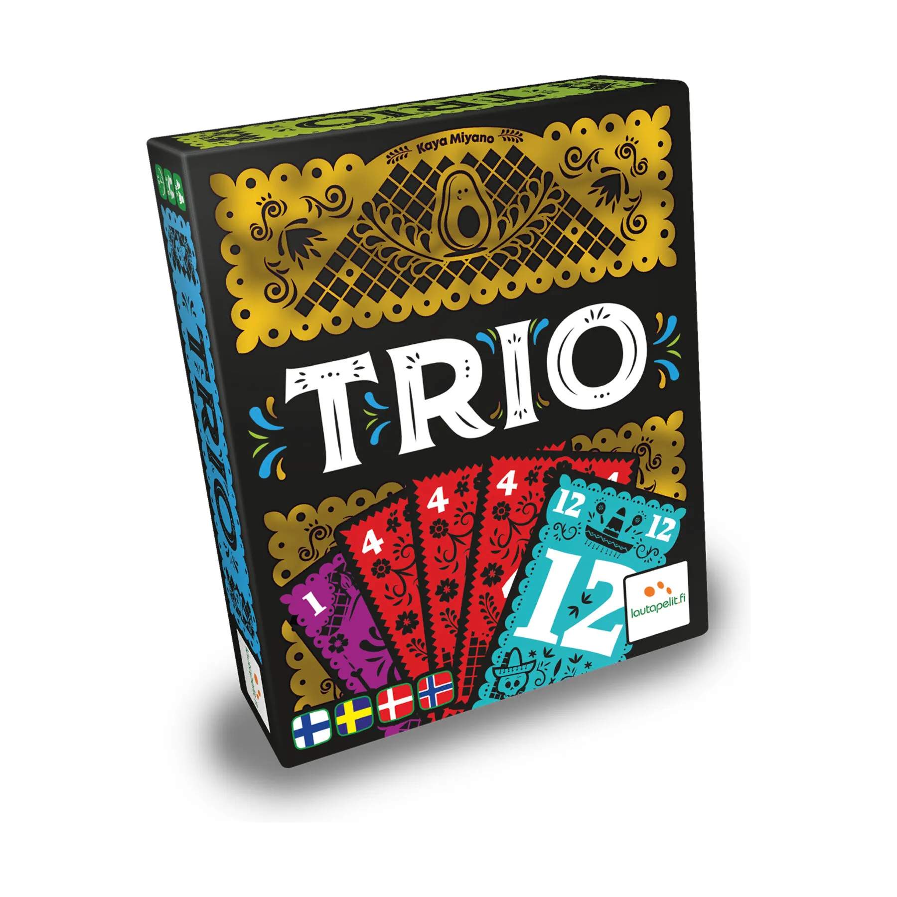 Spilbræt Spil Kortspil - Trio i Multifarvet, 1