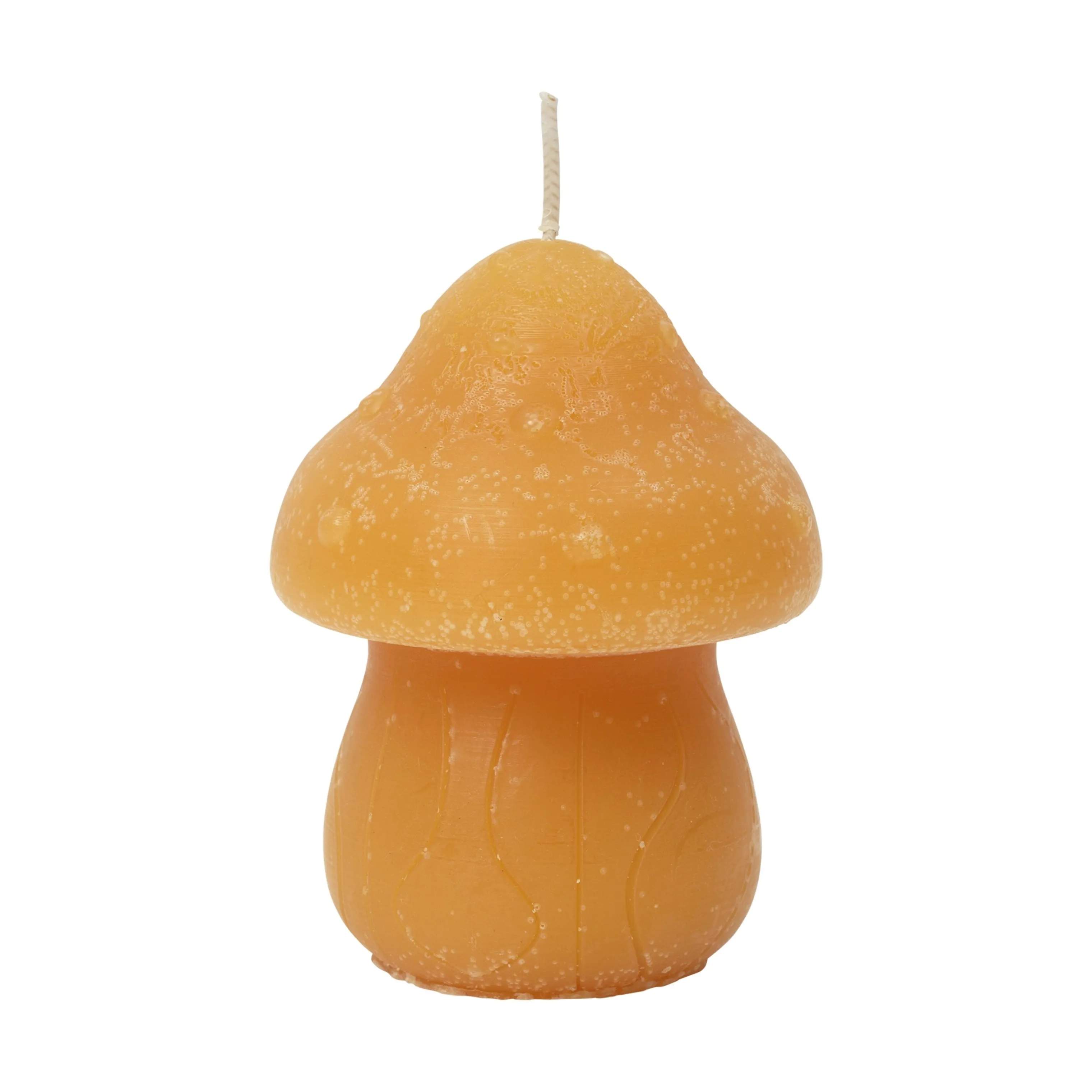 Broste Copenhagen Bloklys Figurlys i Orange, 1