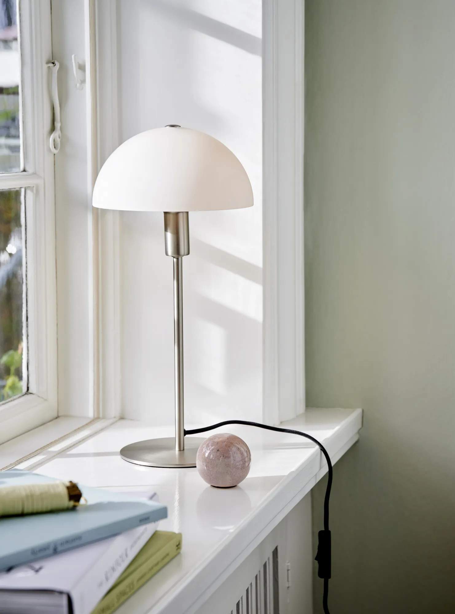 Nordlux Bordlamper Ellen Bordlampe i opal/stål, 3
