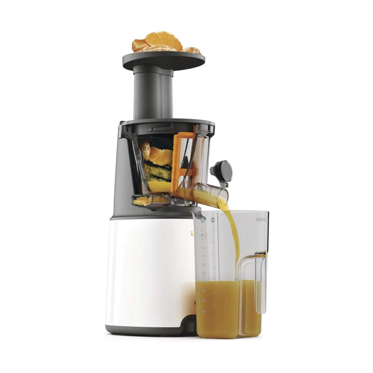 Kenwood Slowjuicere PureJuice JMP400WH Slowjuicer i Hvid, 4