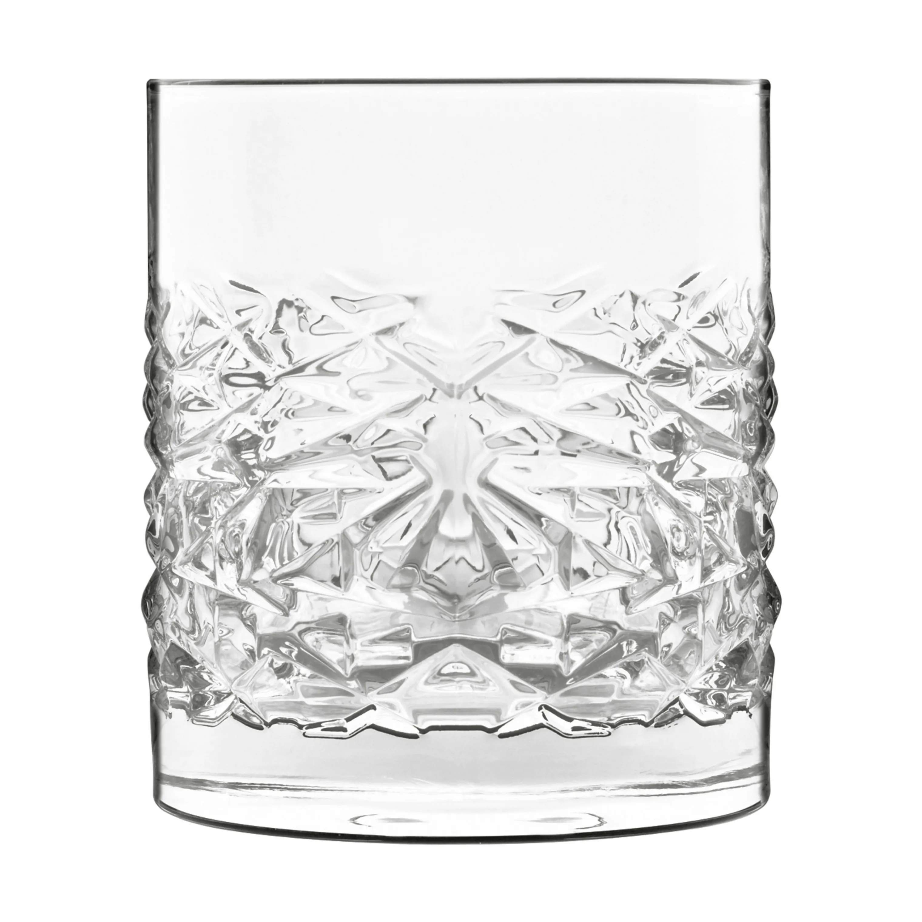 Luigi Bormioli Vandglas Mixology Textures Vandglas - 4 stk. i klar, 2