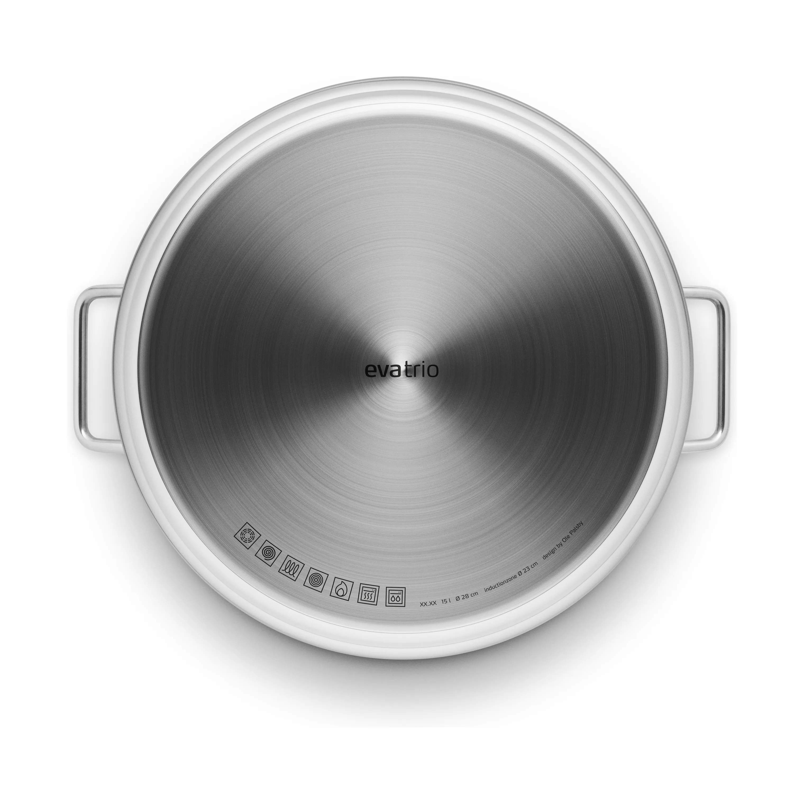 Eva Trio Gryder Stainless Steel Rec. Stainless Steel Suppegryde i Polished steel, 4