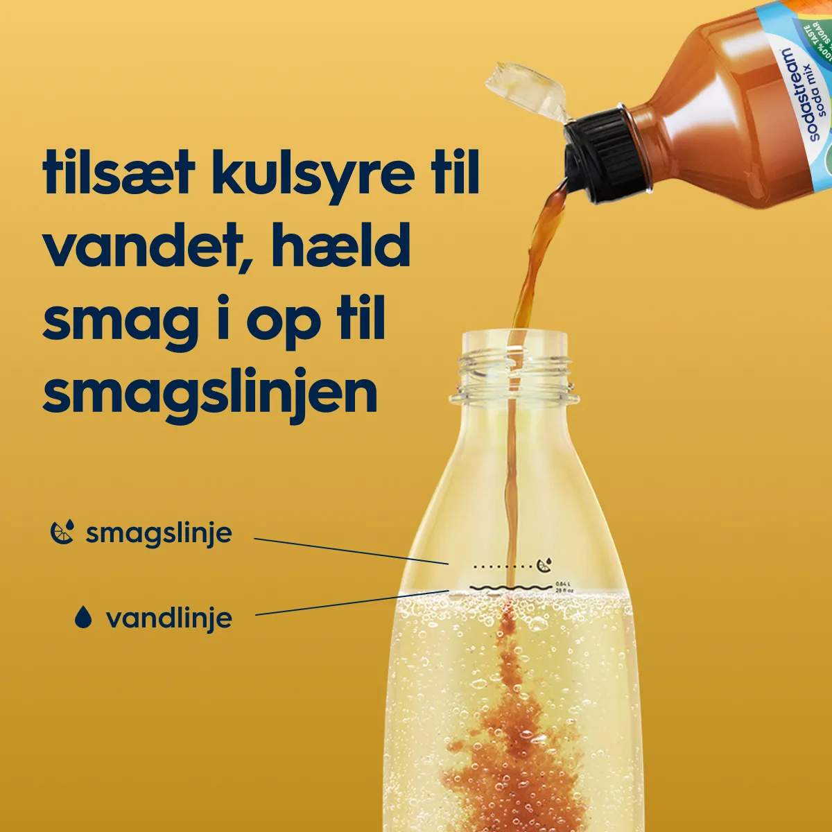 SodaStream Smagskoncentrater Sirup - Lipton Peach Zero i Lipton Peach Zero, 2