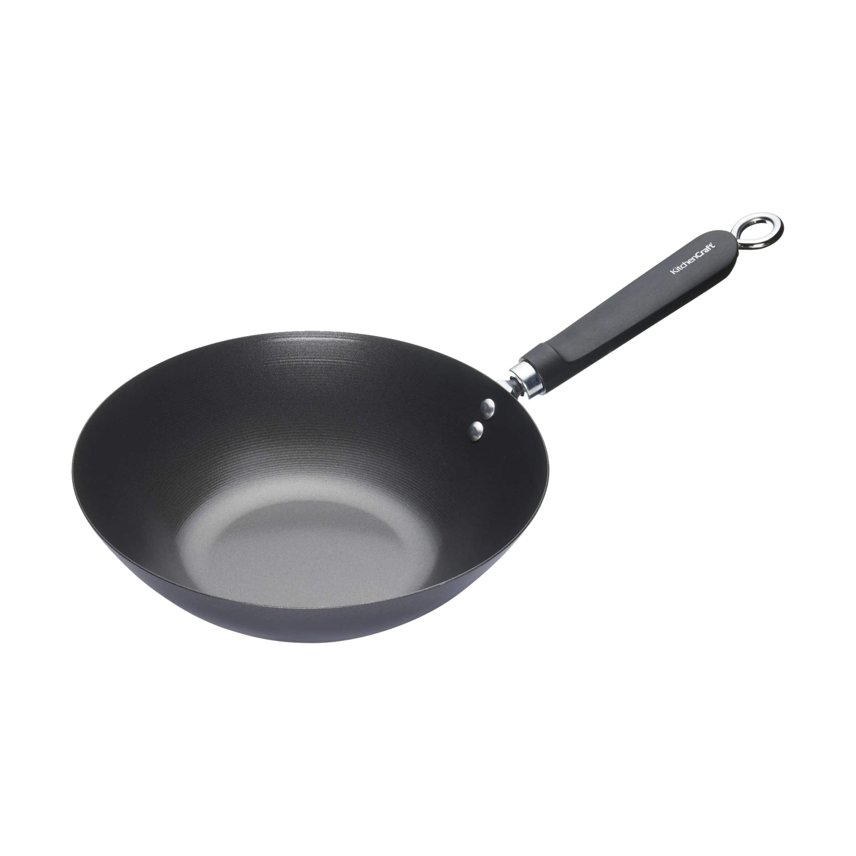 KitchenCraft Wokpander World of Flavours Wok i 26,5 cm, 1