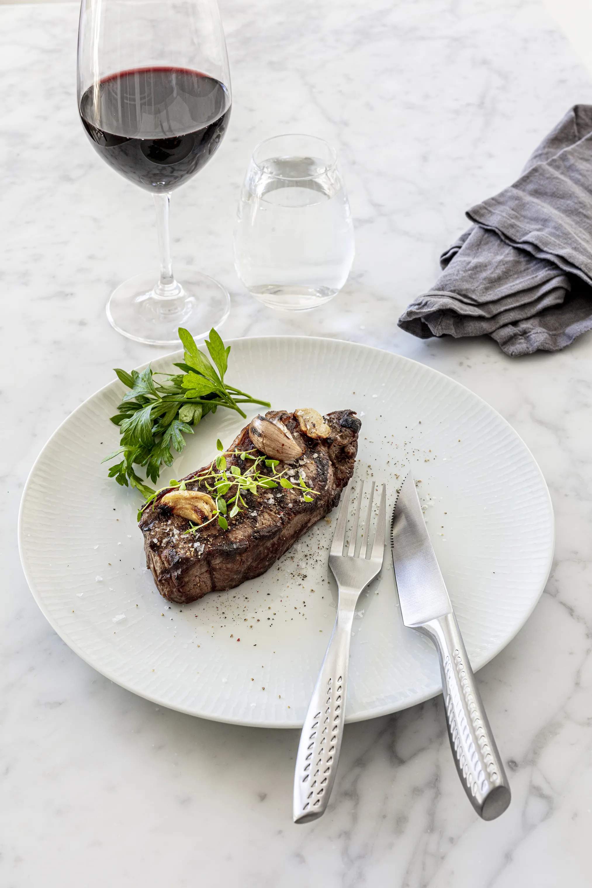 erik bagger a/s Bestiksæt Timeless Steakbestik - 8 dele i Stål, 3