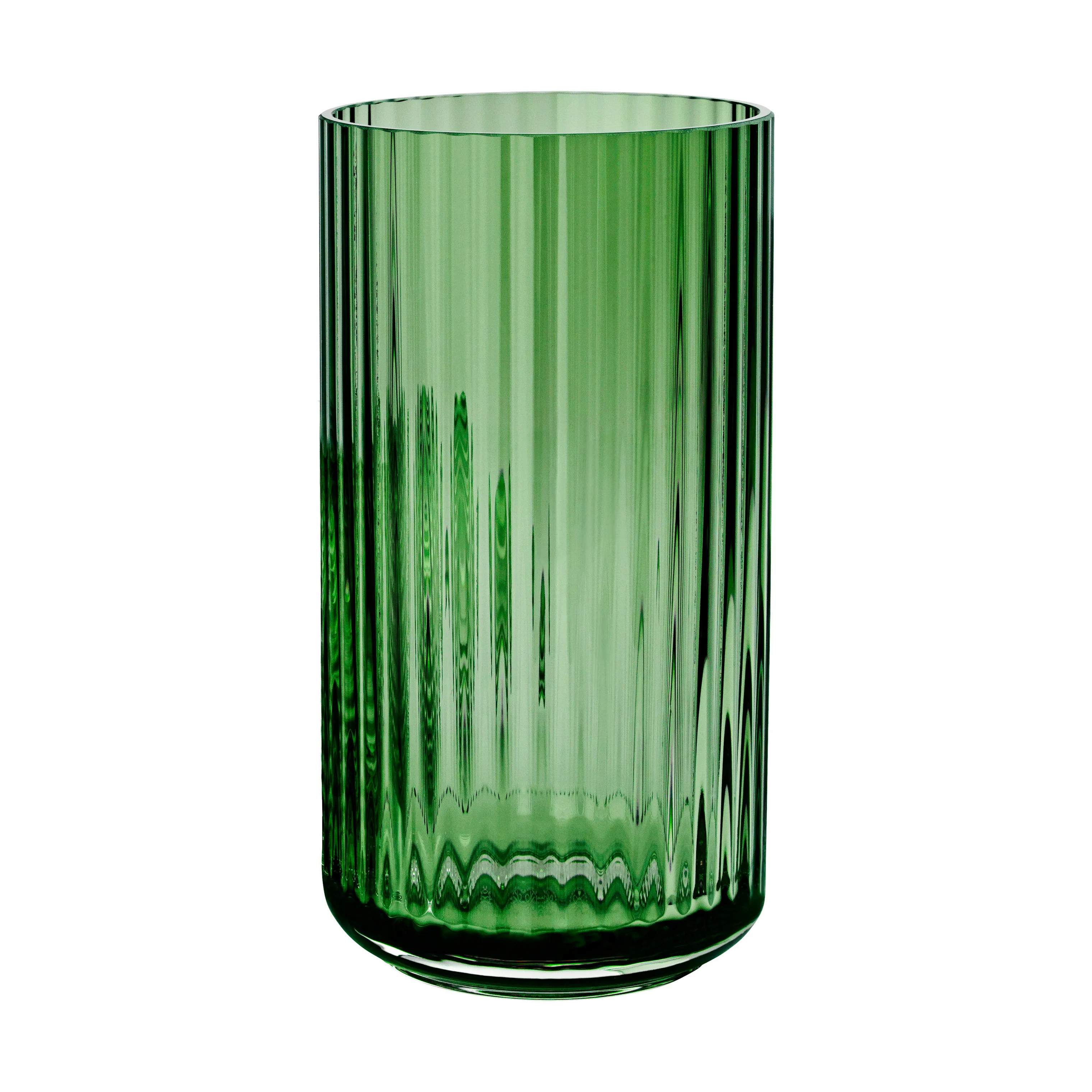 Vase, green, large