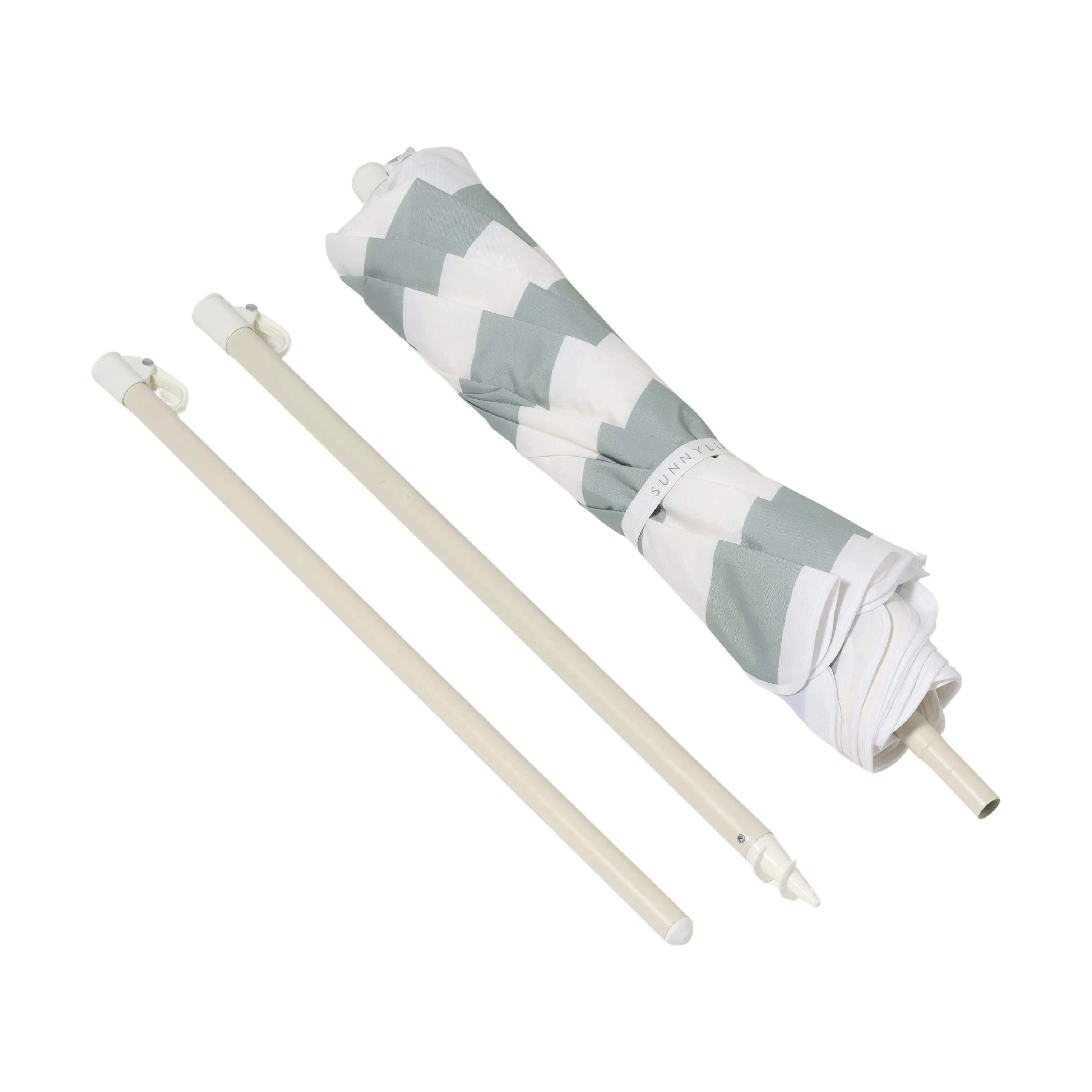 Sunnylife Parasoller La Palma Parasol i Sage, 7