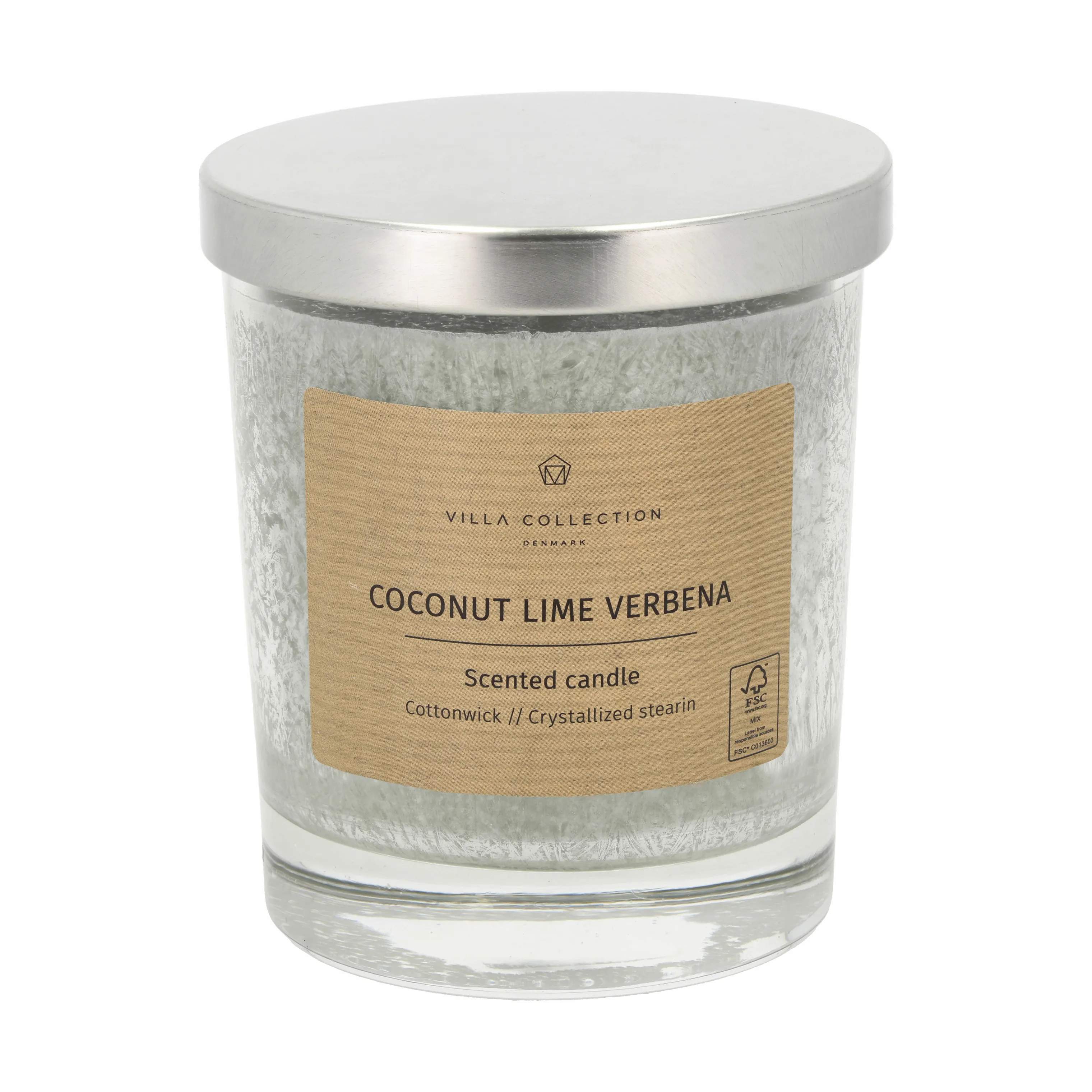 Duftlys, coconut lime verbena, large