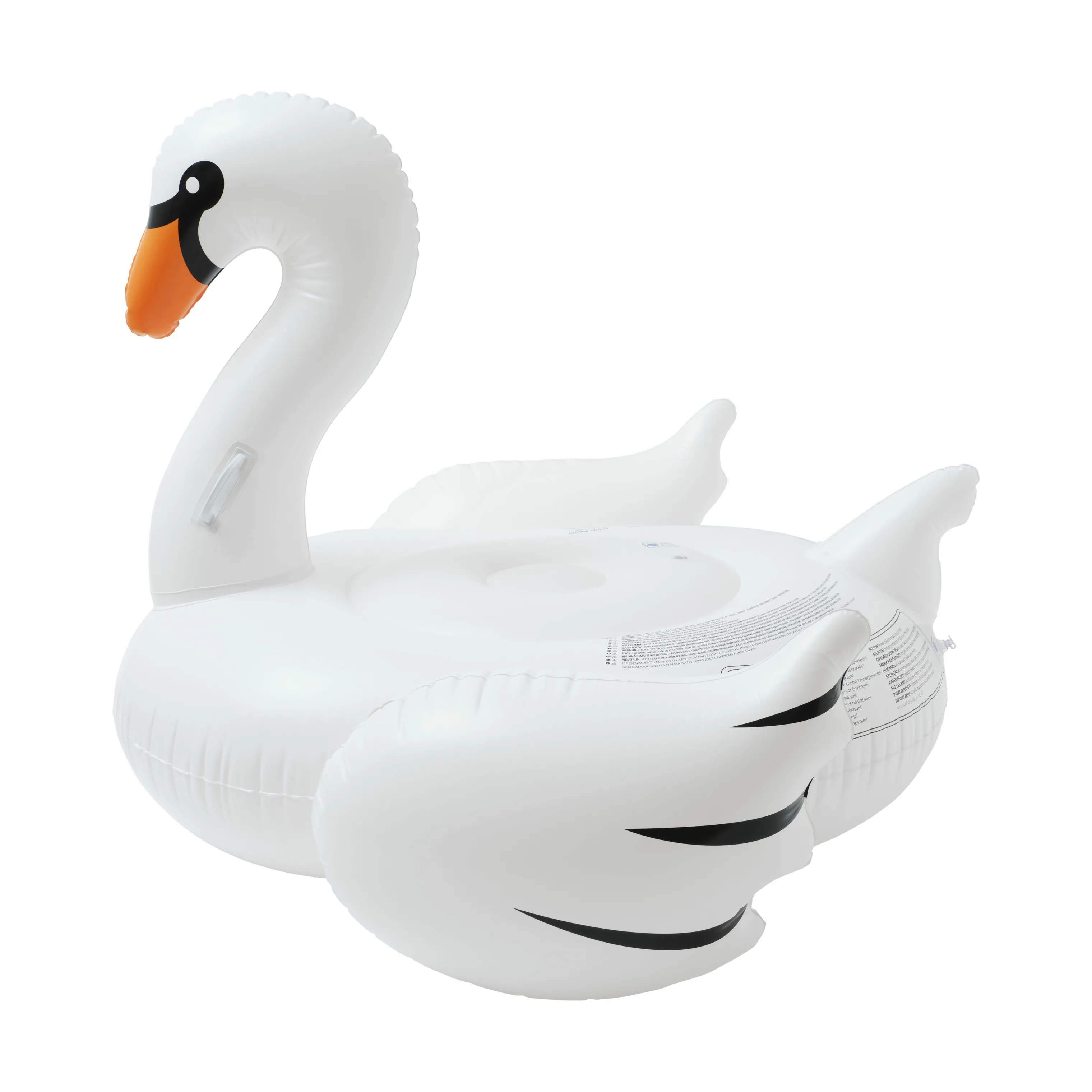 Badedyr - White Swan, hvid, large