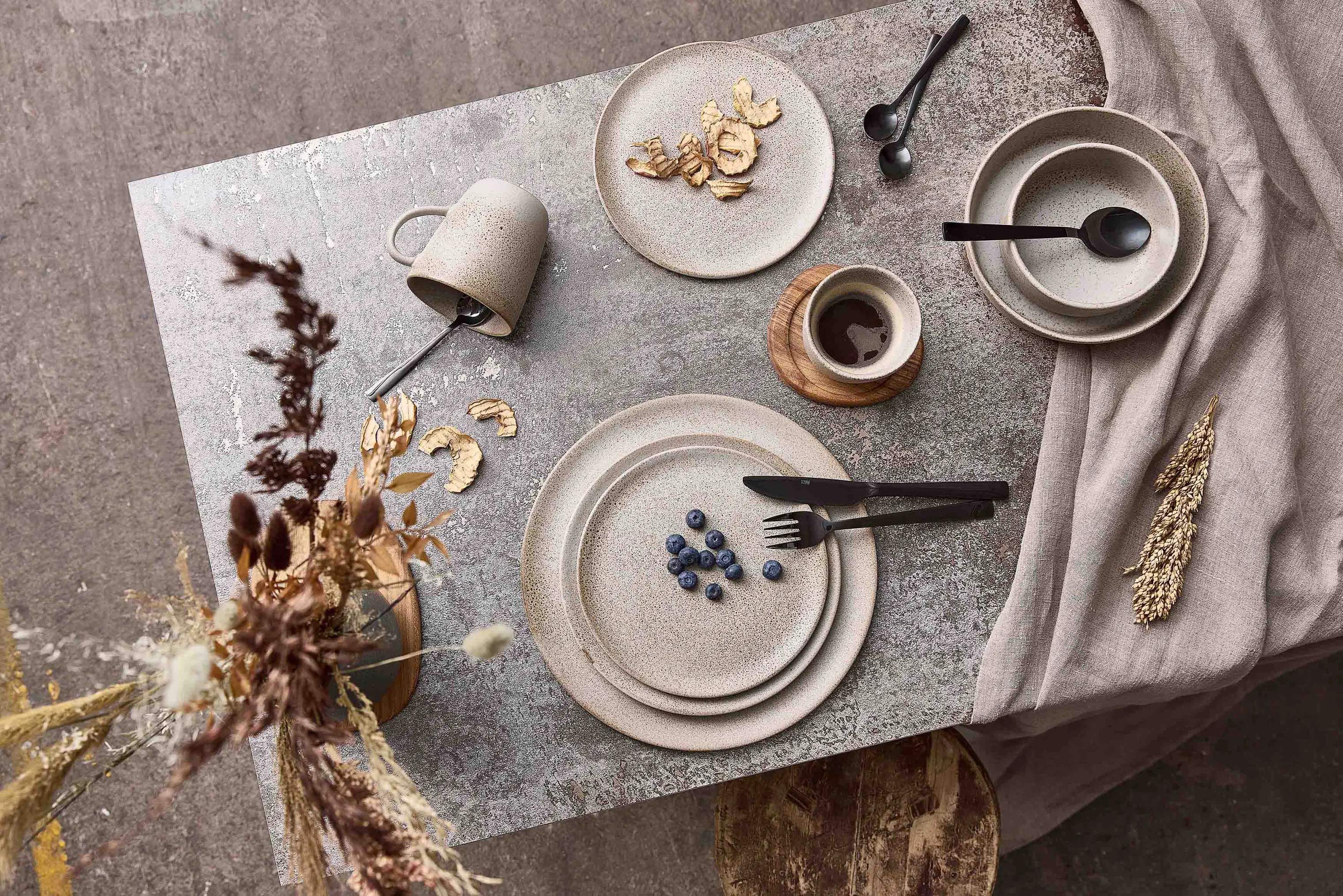 RAW by Aida Middagstallerkener Middagstallerken i Sandy Beige, 4
