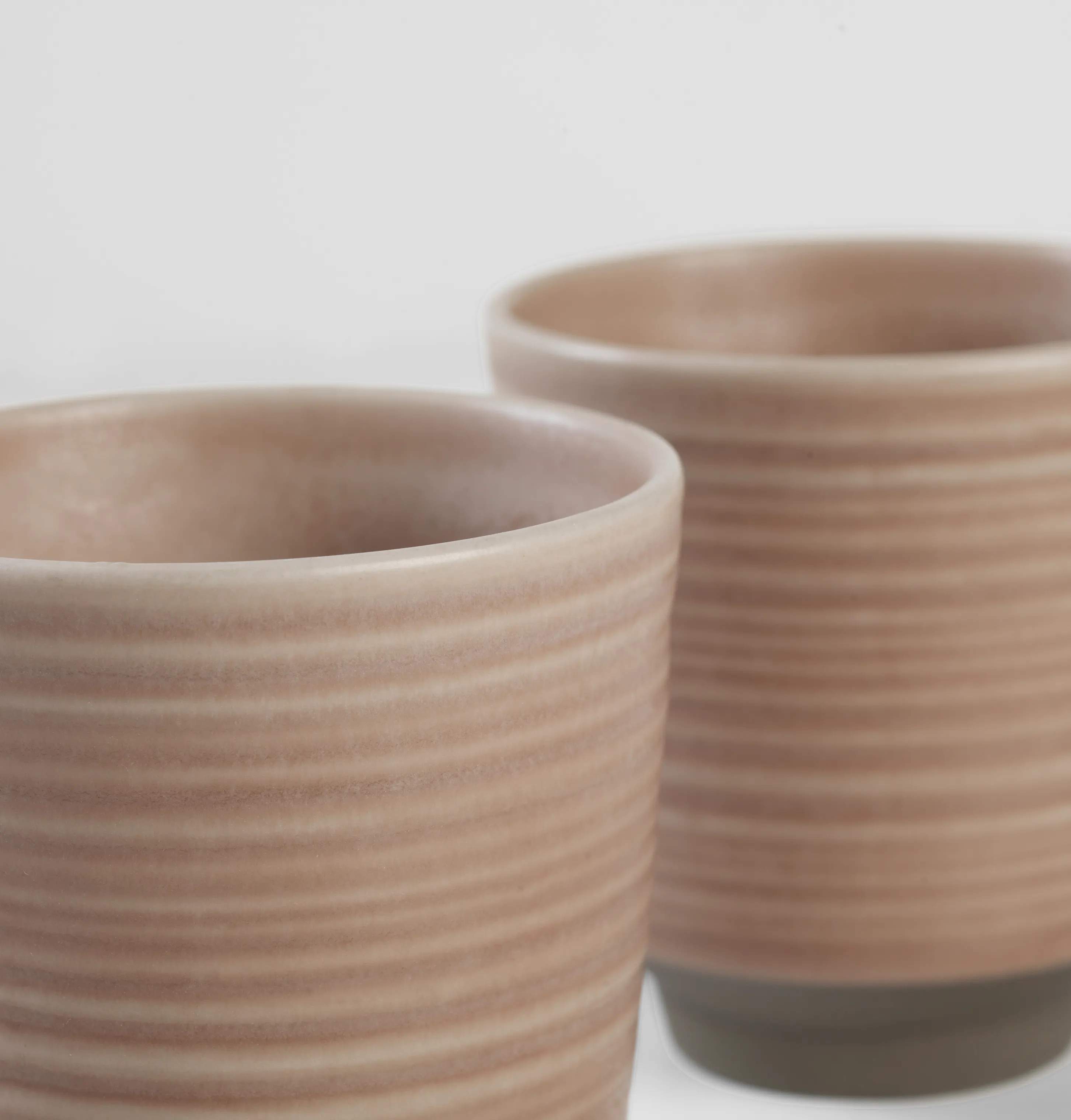 Broste Copenhagen Krus og kopper uden hank Miko Krus i Dusty Pink, 3