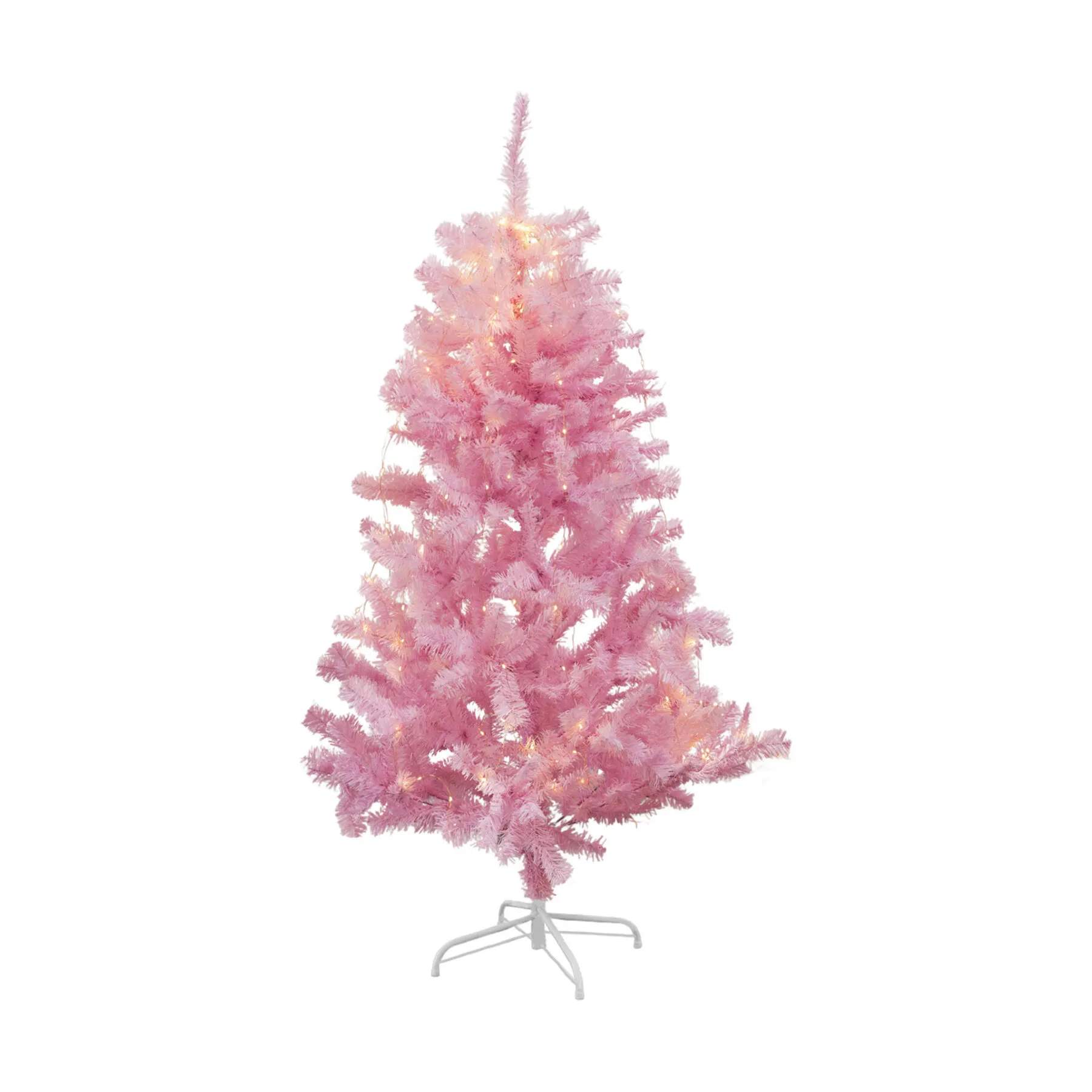 Sirius Juletræer Pinky Kunstigt Juletræ m. LED i 150 cm, 1