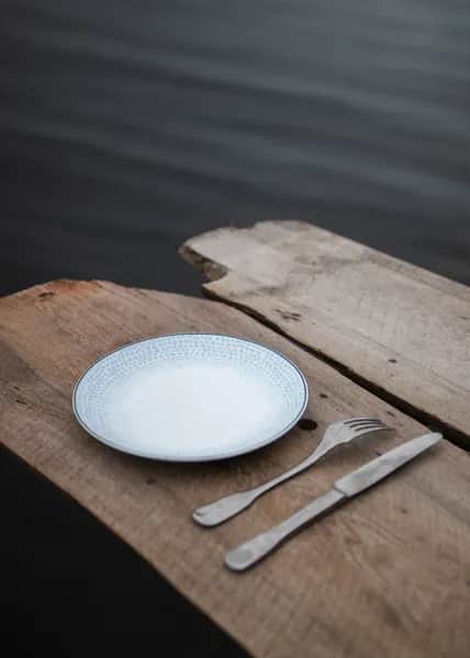 Wik & Walsøe Asietter Osean Hav Asiet i Blå/hvid, 16 cm, 3