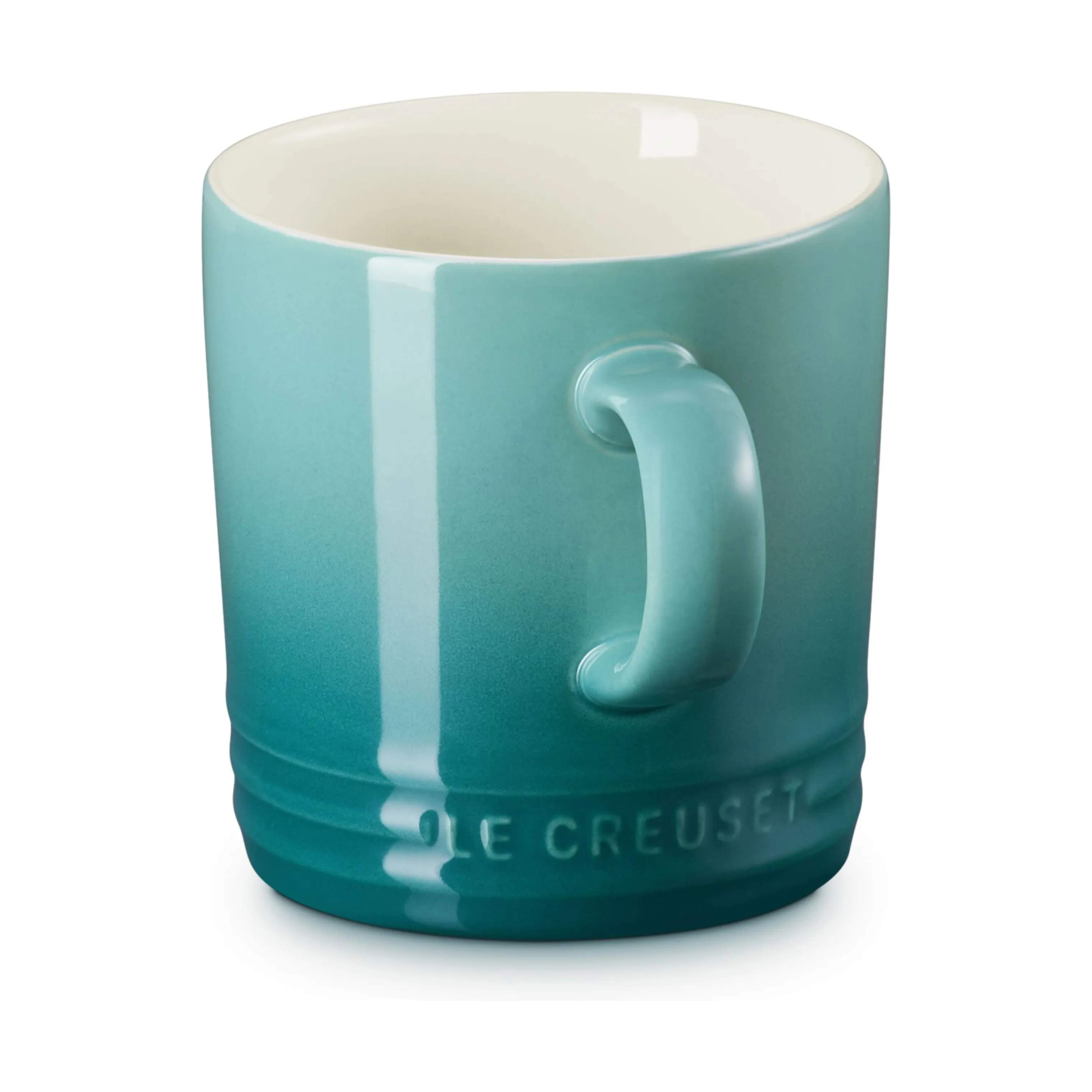 Le Creuset Krus og kopper med hank Signature Krus i Bleu Riviera, 35 cl, 3