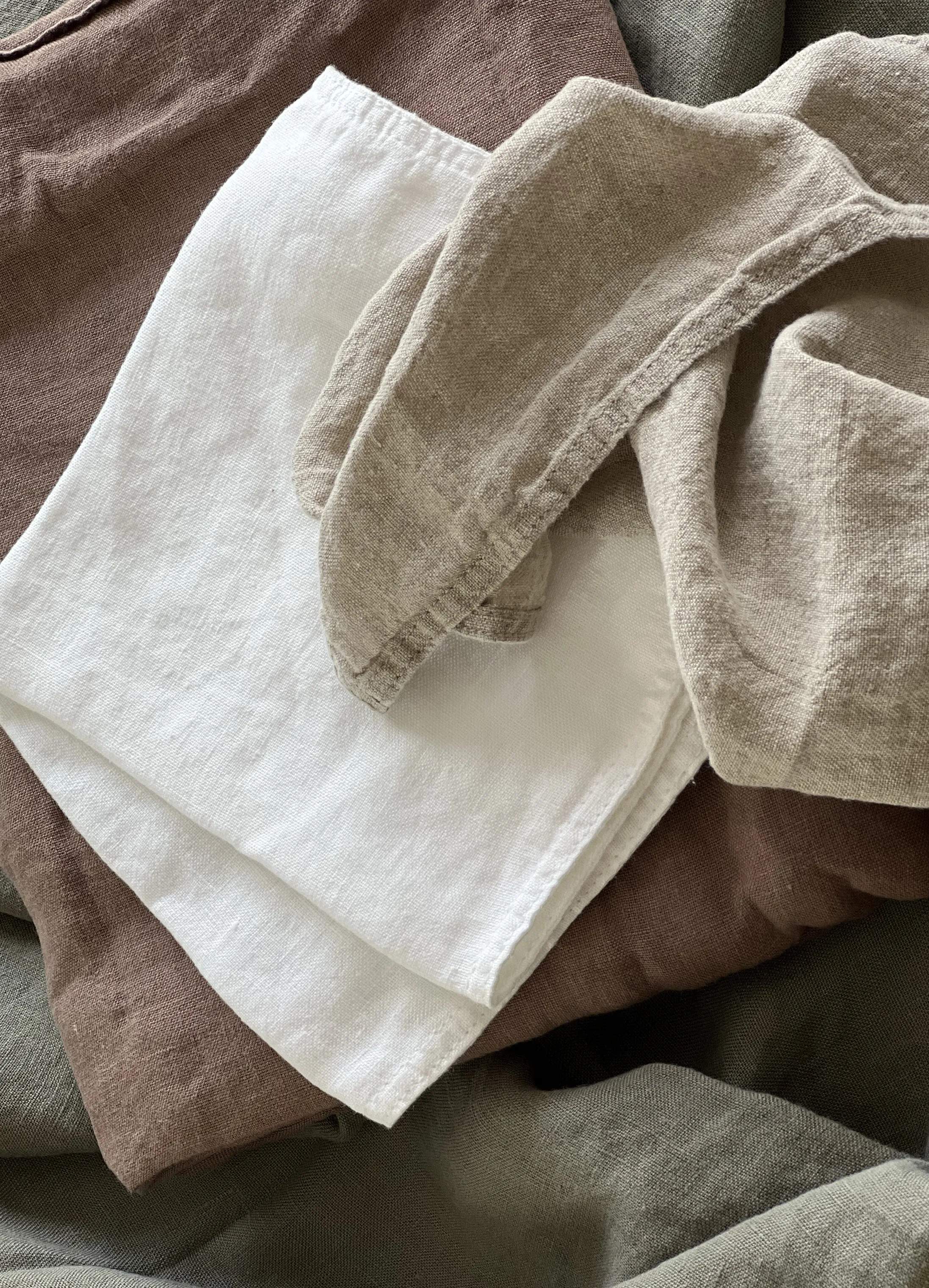 Svanefors Stofservietter Julie Mundserviet i Beige, 2