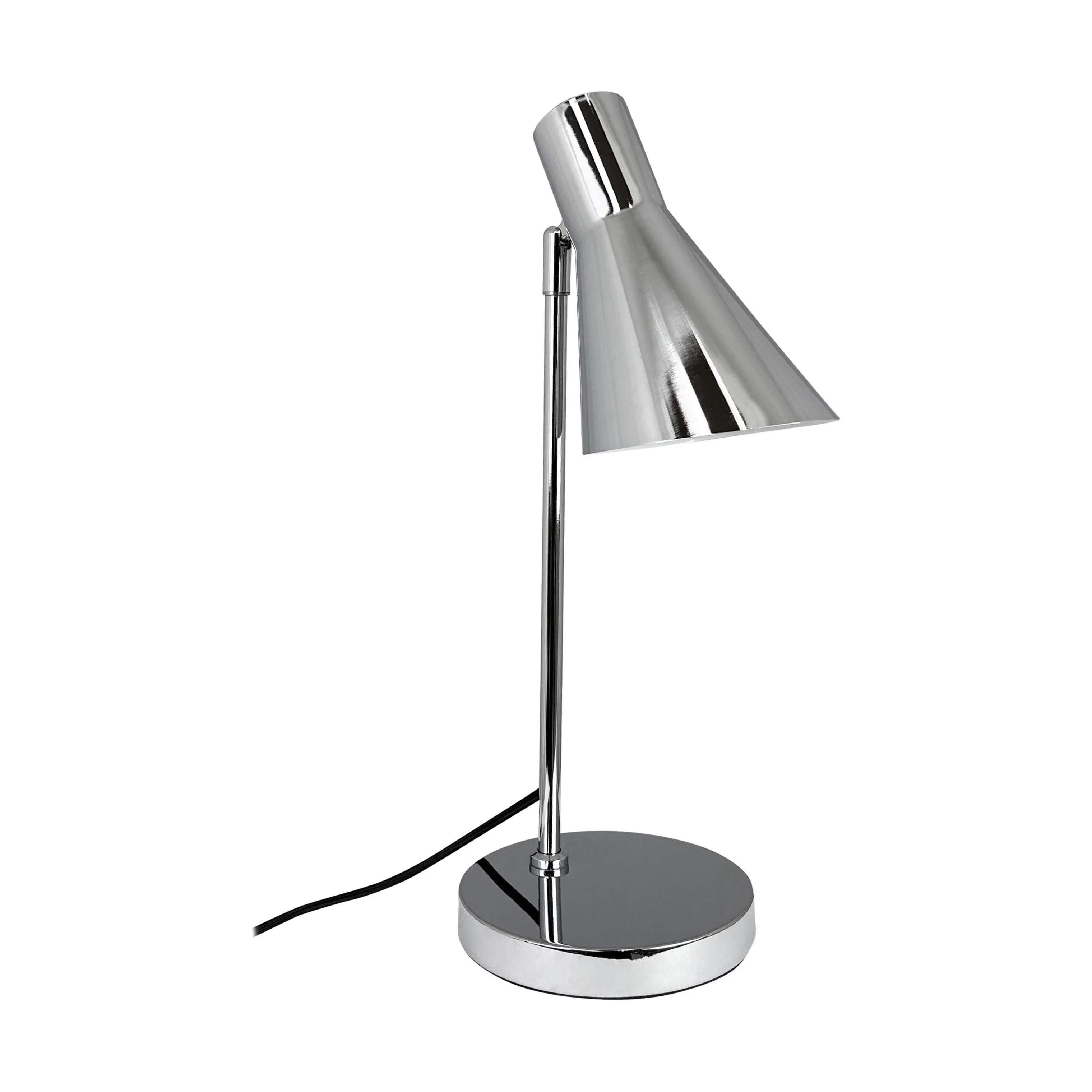 Dyberg Larsen Bordlamper DL12 Bordlampe i Krom, H44,5 x Ø16 cm, 3