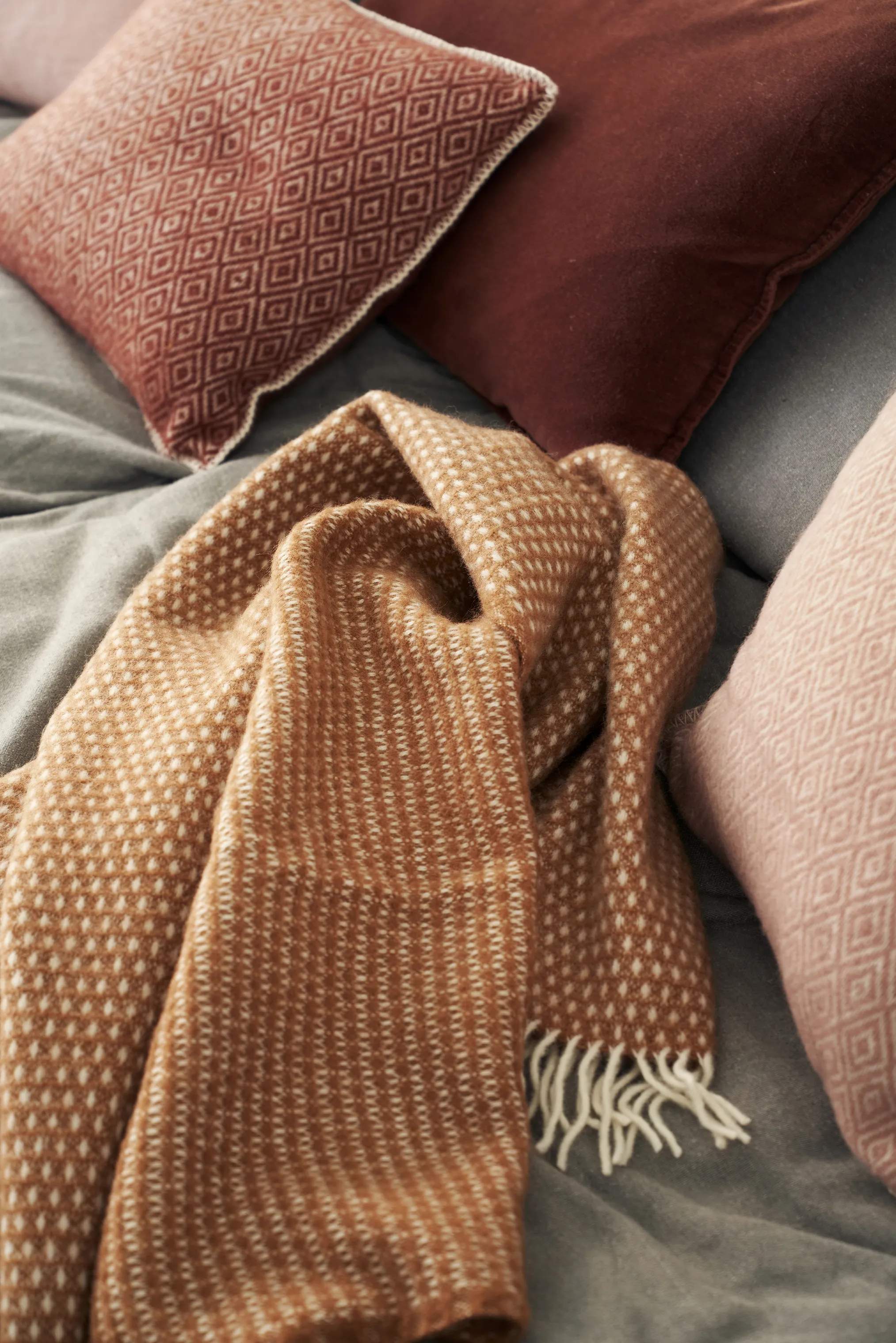 Klippan Plaider Knut Plaid i Nougat, 2