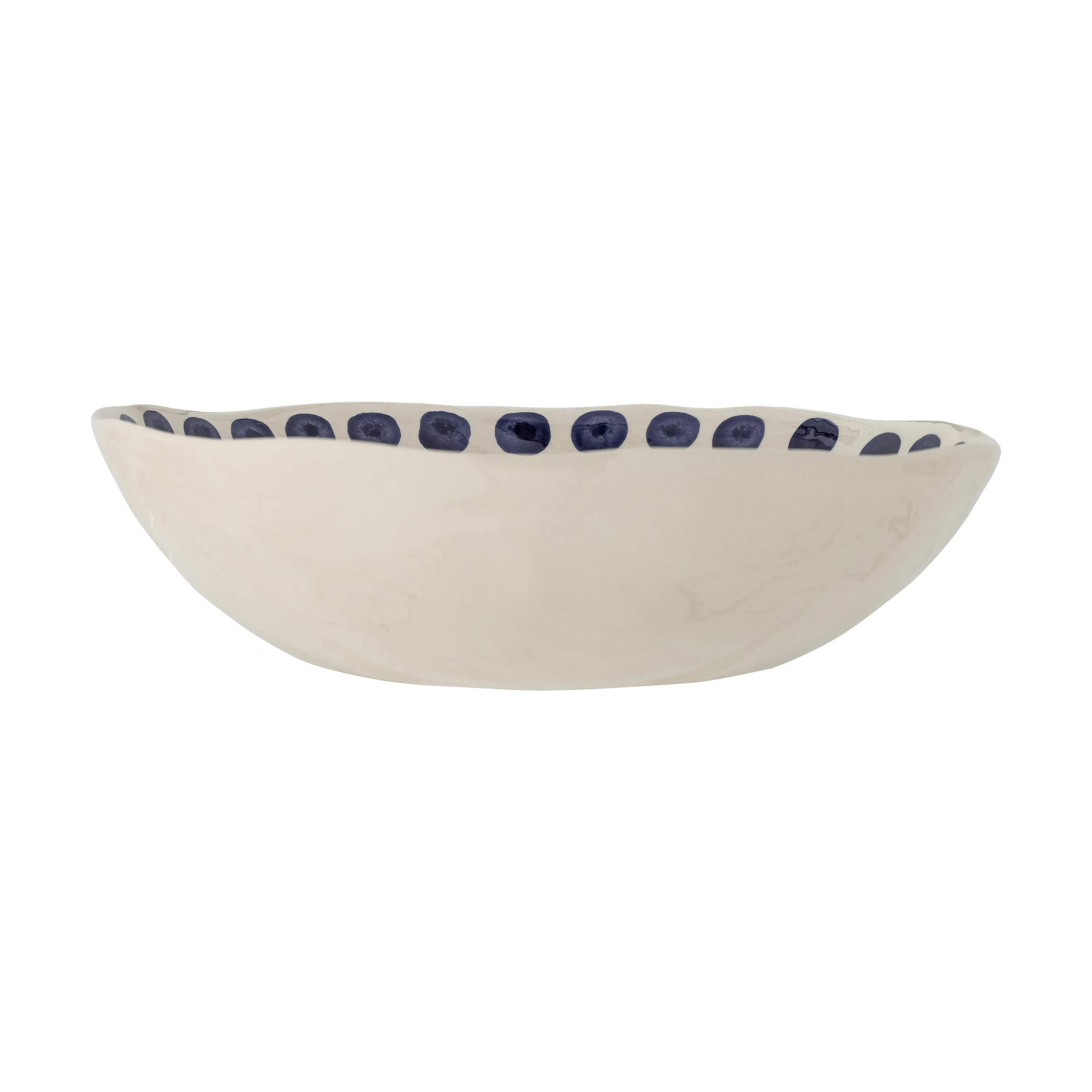Bloomingville Serveringsskåle Shama Skål i Orange, H11 x Ø39 cm, 2