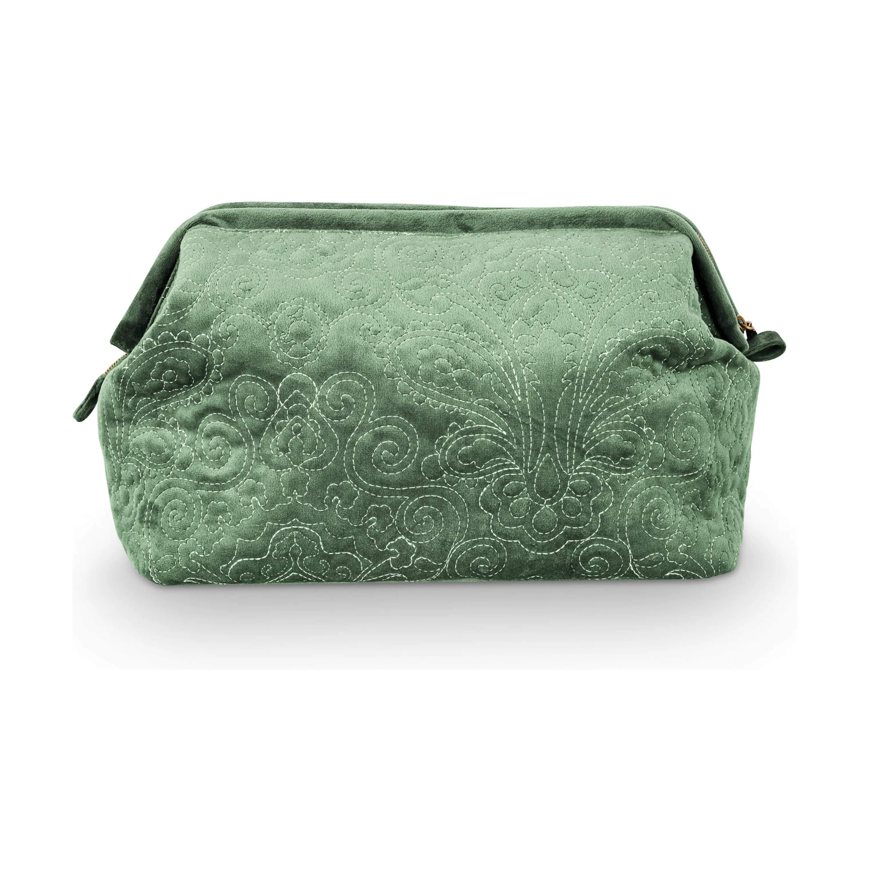 PIP Studio Toilettasker Quiltey Days Kosmetiktaske - Ekstra stor i Green, 2