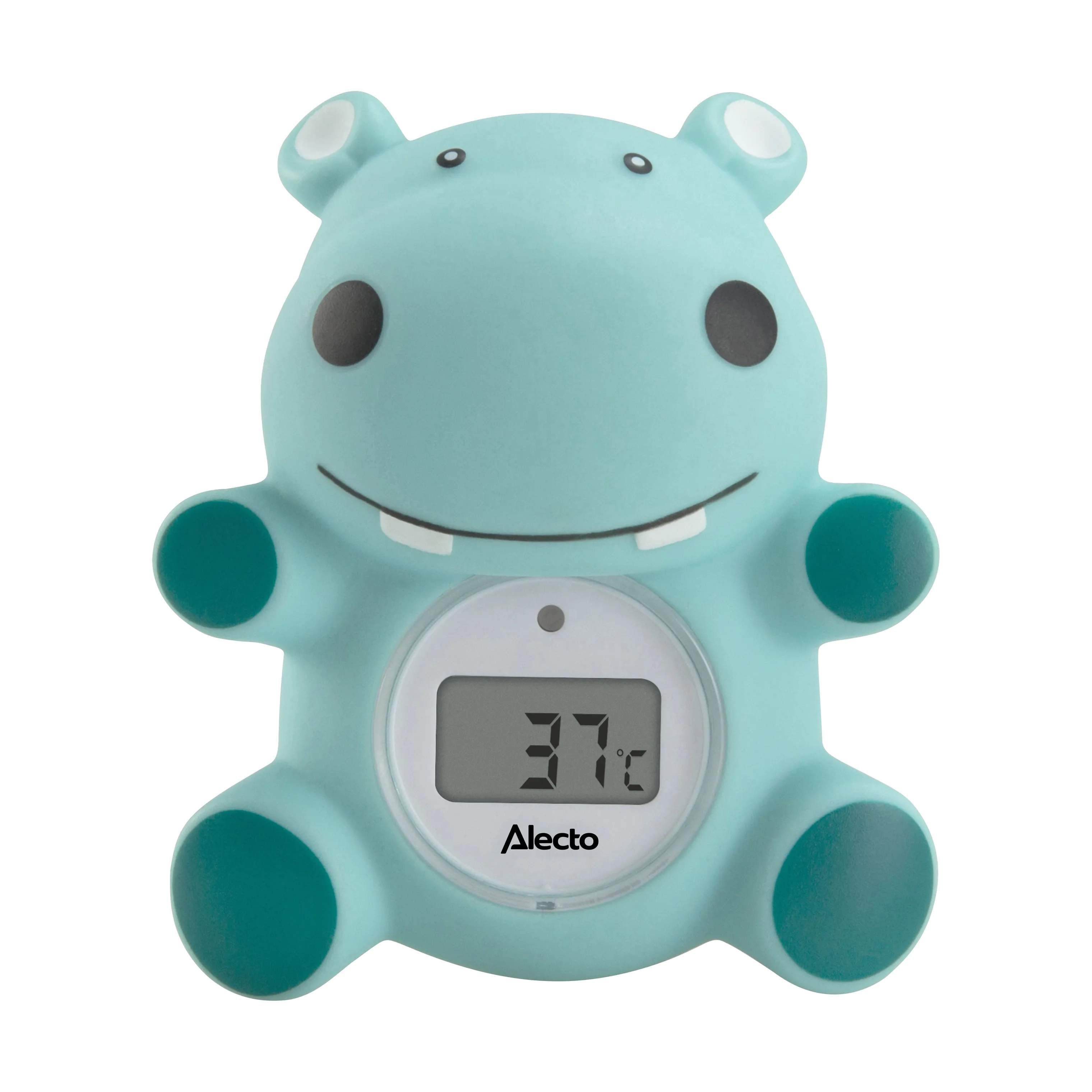 Alecto Tilbehør til bad Badedyr m. Termometer i Grøn / Hvid, 1