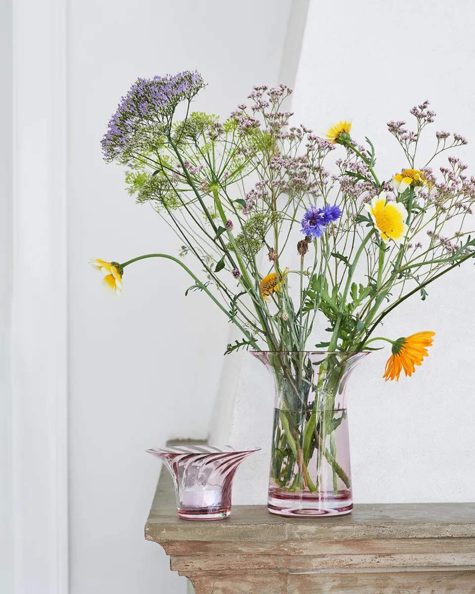 Rosendahl Fyrfadsstage Filigran Optic Jubilæums Fyrfadsstage i Blush, 2