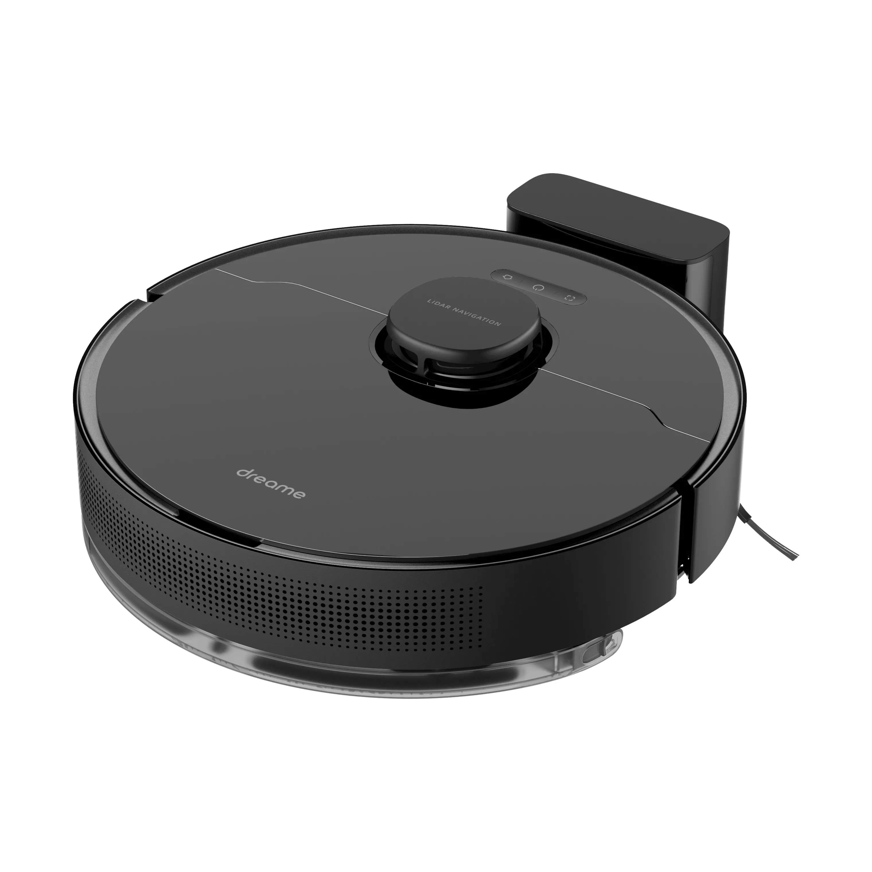 DreameBot D10s Pro Robot Vacuum and Mop, black, large