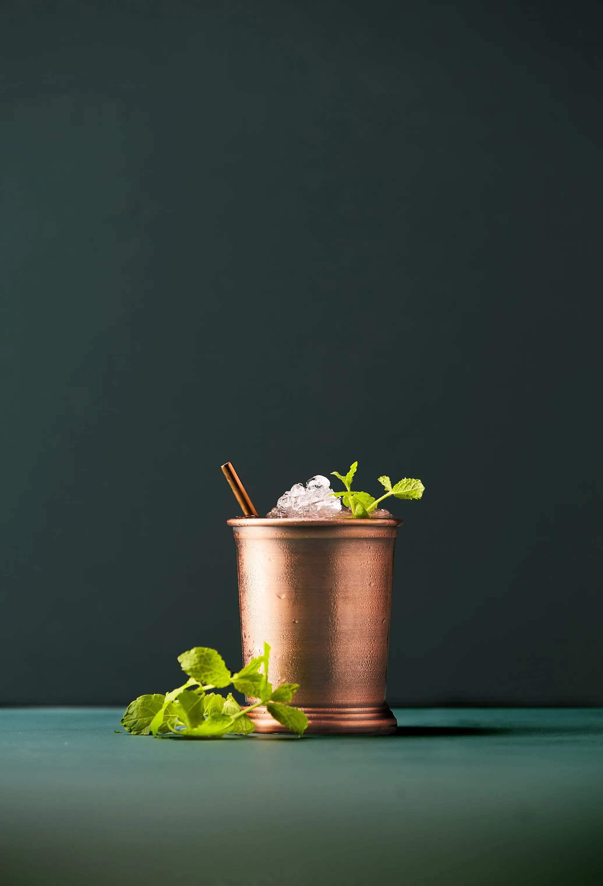 Mixology by CASA Living Cocktailglas MIXOLOGY Mint Julep Krus - 3 stk. i mat stål, guld, kobber, 35 cl, 3