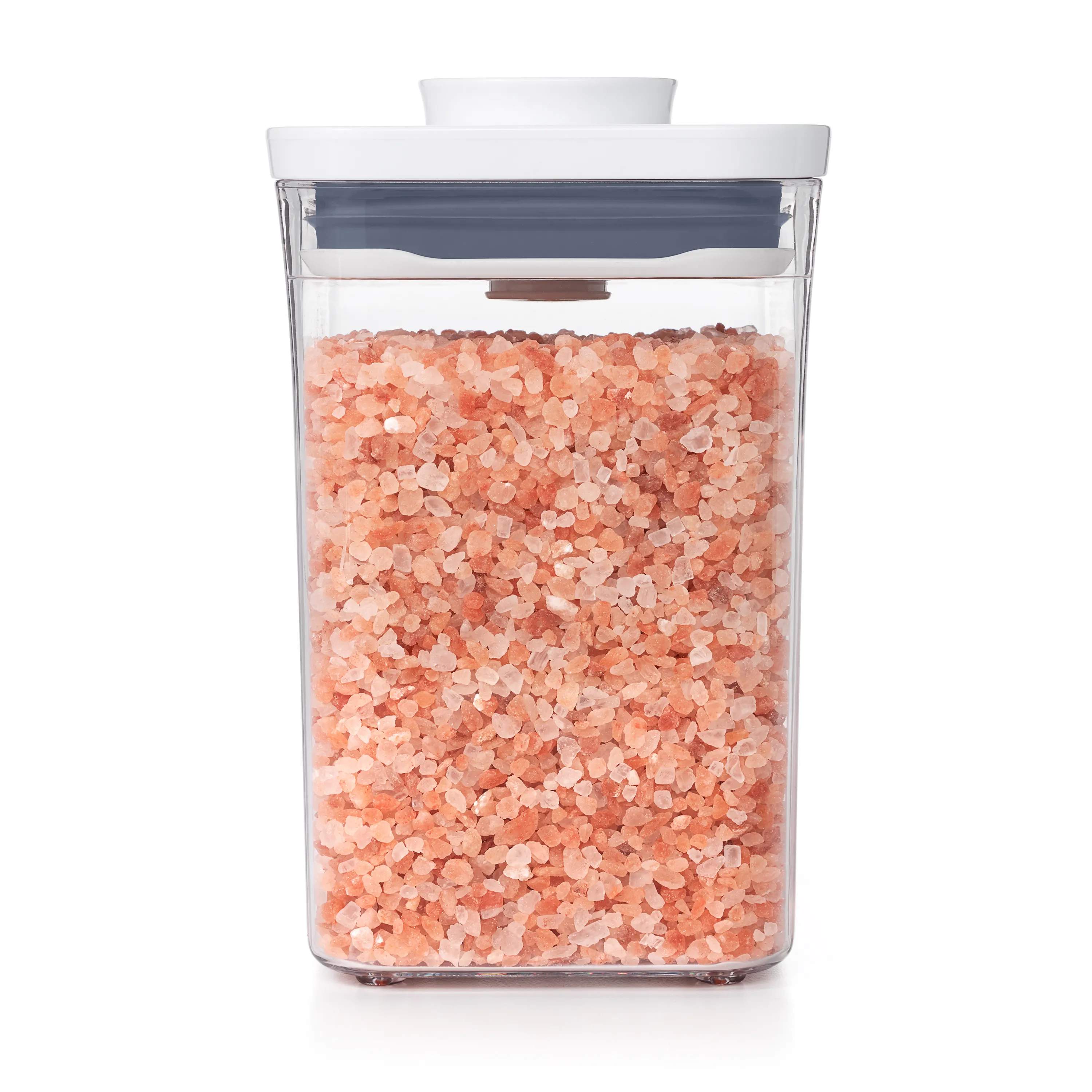 OXO Opbevaringsbokse POP Opbevaringsboks i hvid;klar;grå, H15,7 cm x 1 L, 4