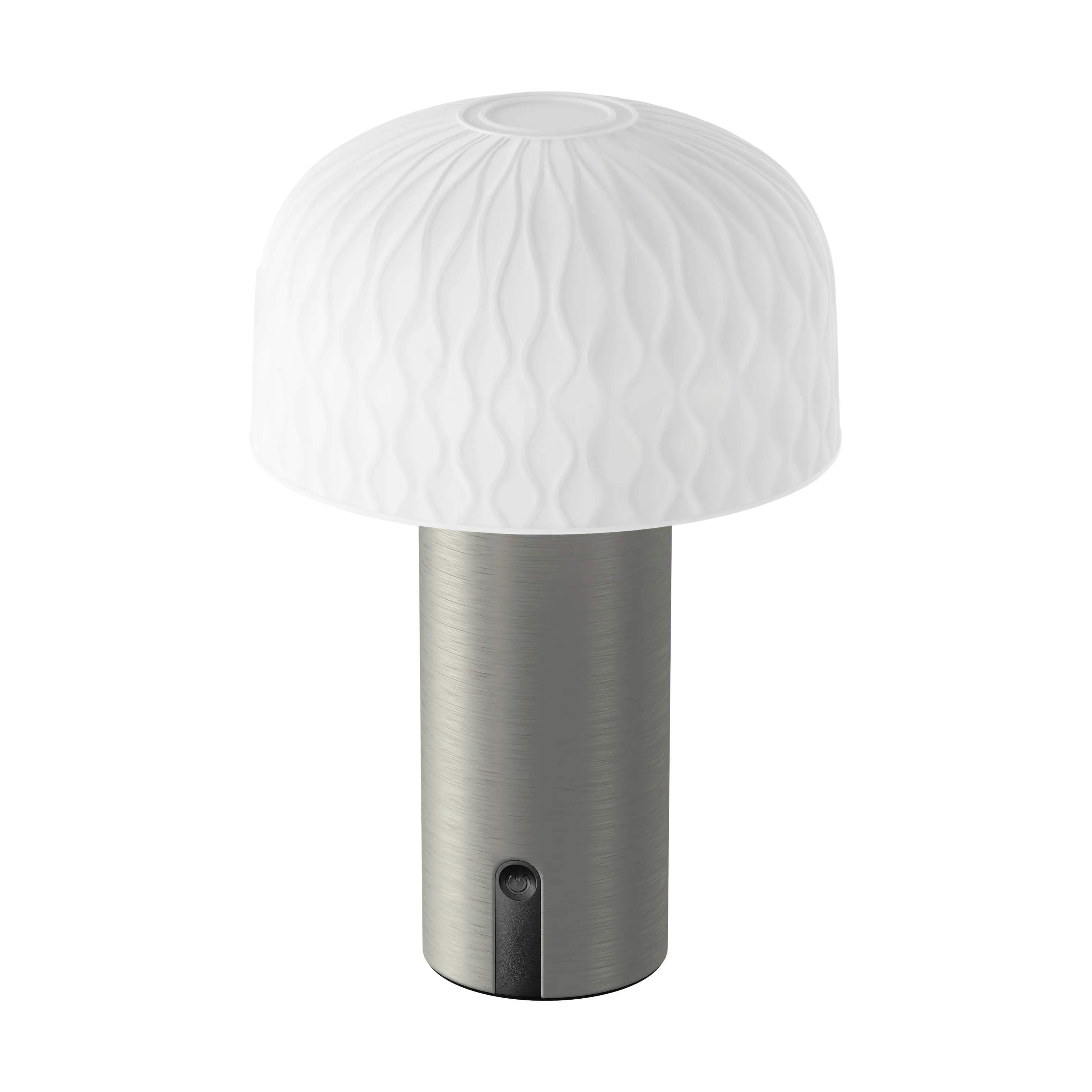 Deluxe Homeart Bordlamper Ikon Copenhagen Ikon Solar LED Bordlampe i Sølv, 1