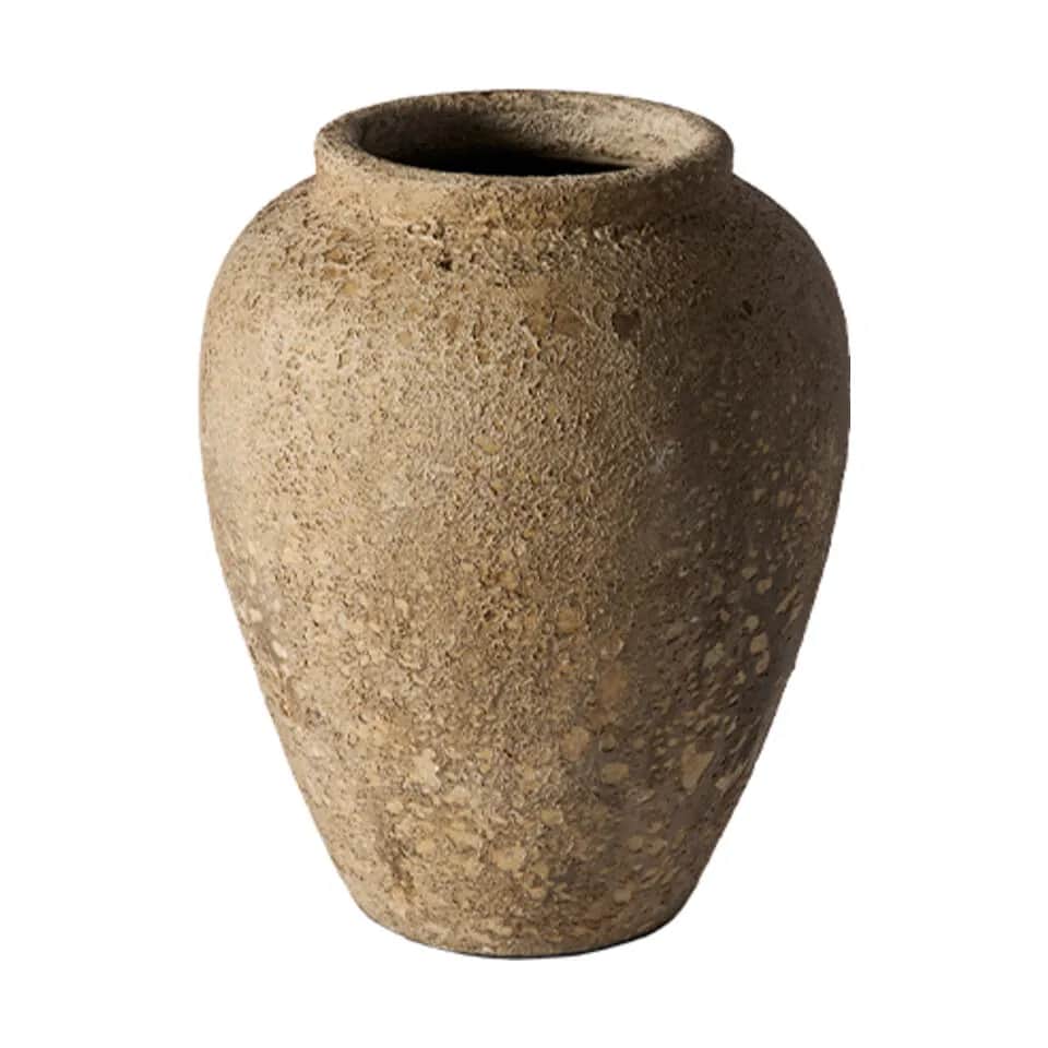 Muubs Plantekrukker Luna Krukke i Beige, H38 x Ø33 cm, 1