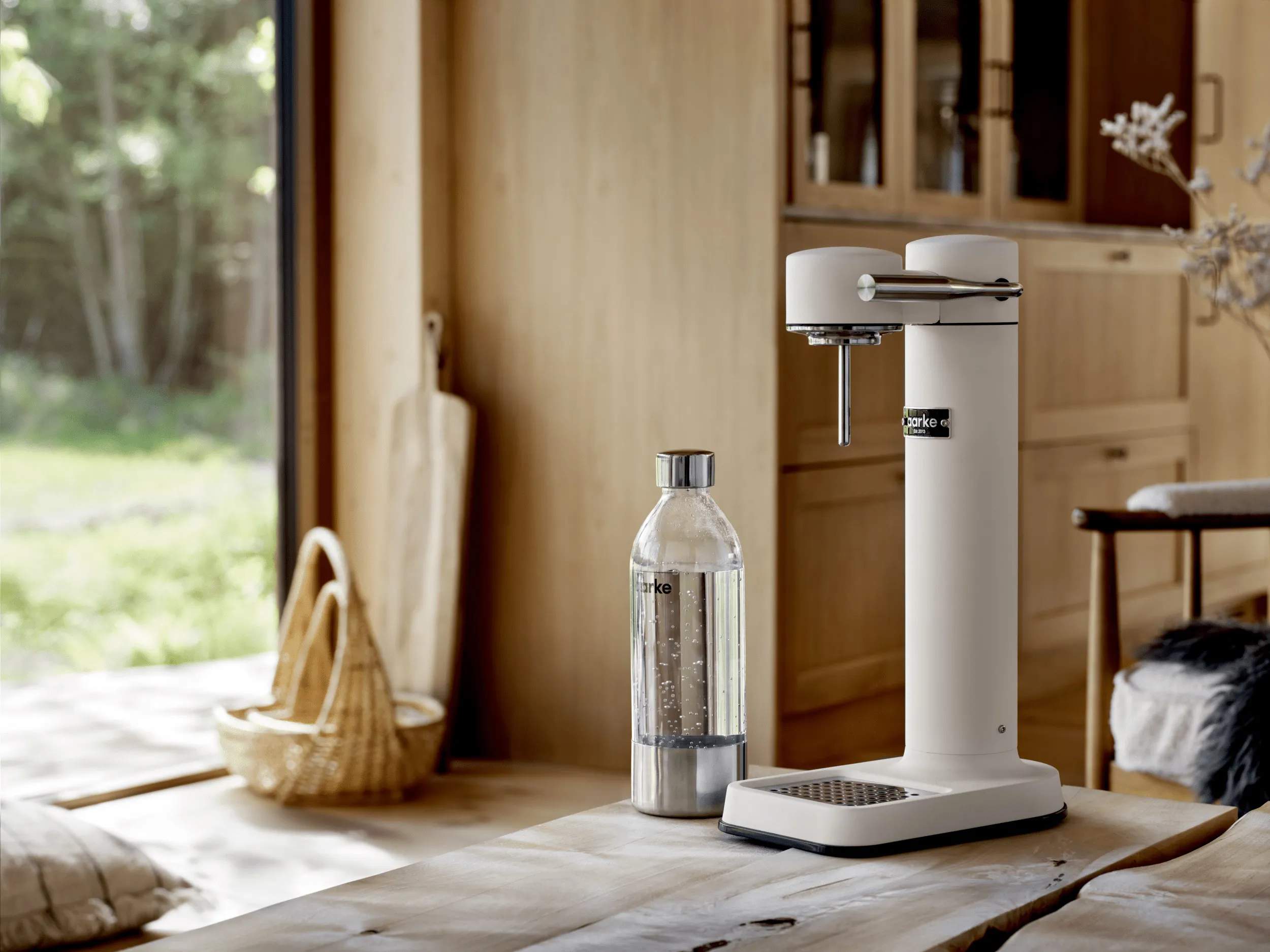 Aarke Sodavandsmaskiner Carbonator III Sodavandsmaskine i Mat hvid, 2