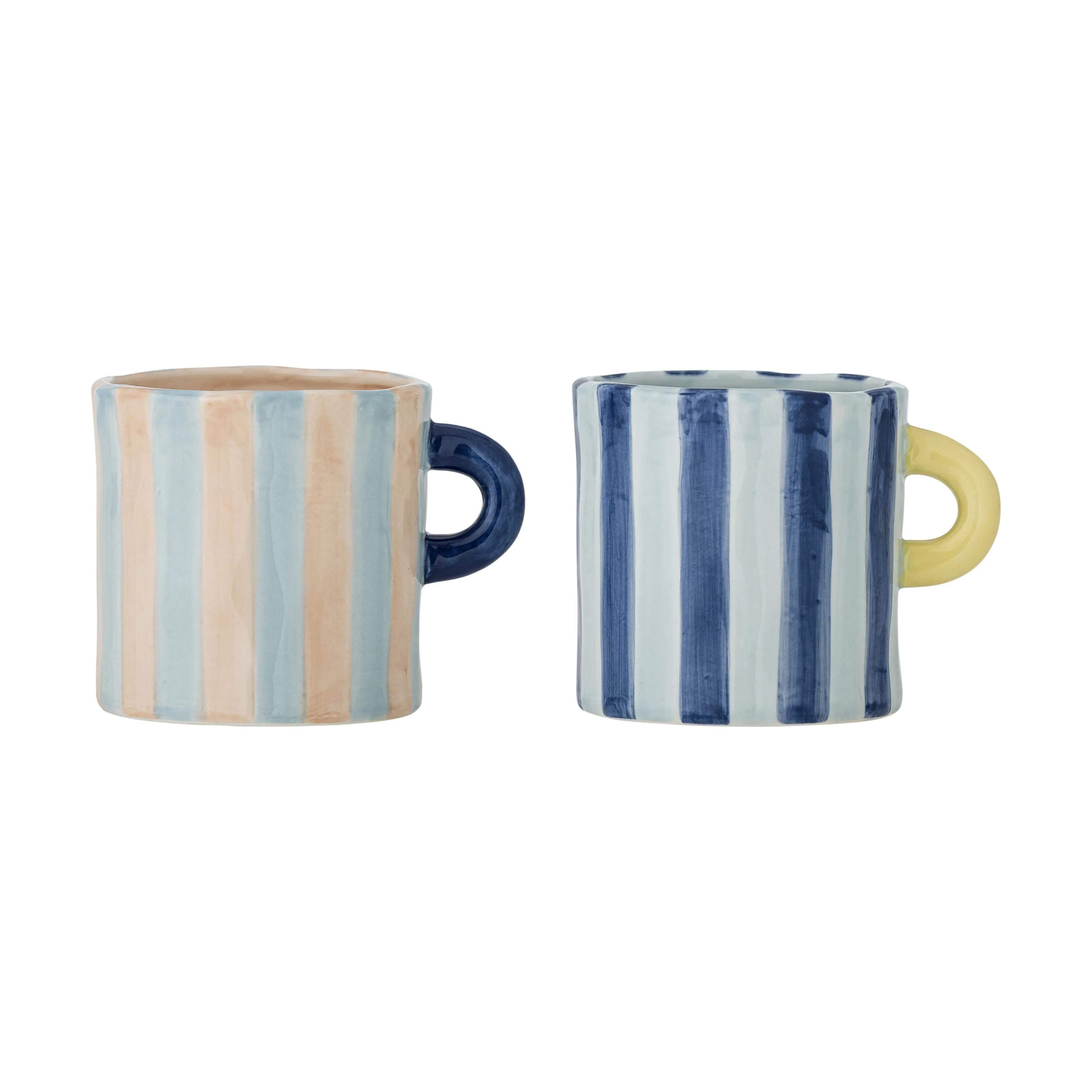 Bloomingville Krus og kopper med hank Phoenix Krus - 2 stk. i Multifarvet, 1