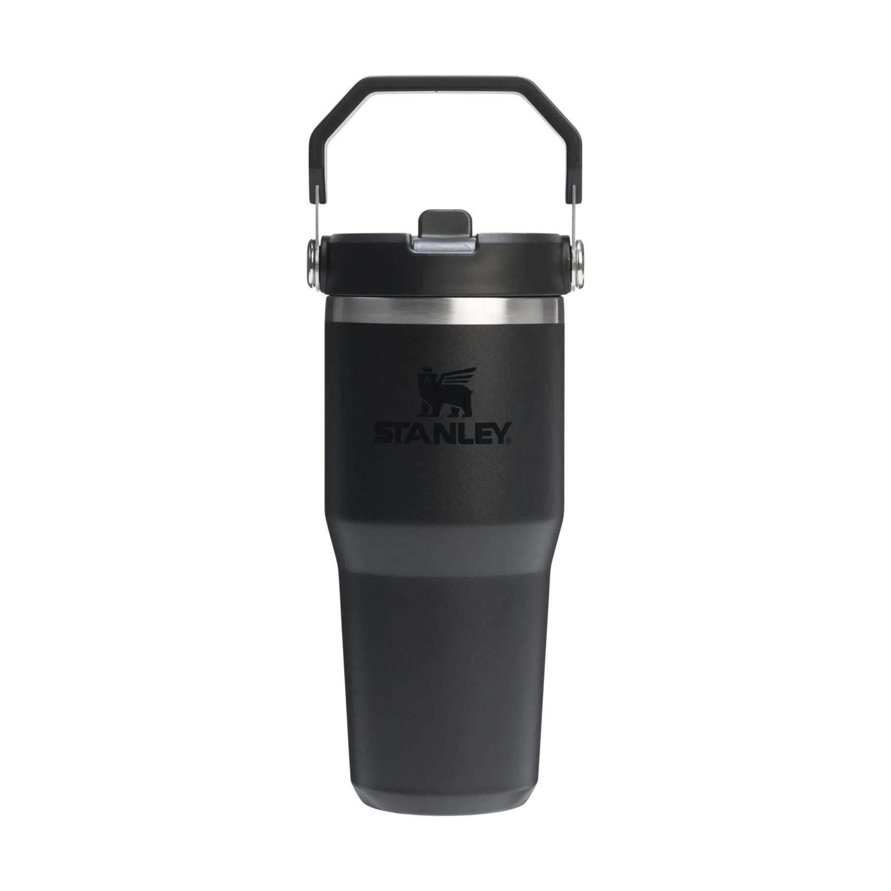 Stanley To go kopper IceFlow Flip Straw Tumbler i Black, 41 cl, 1
