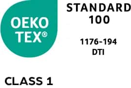 Borås Cotton Sengetøj Cille Sengetøj i Antracit, B140 x L200 cm, 2