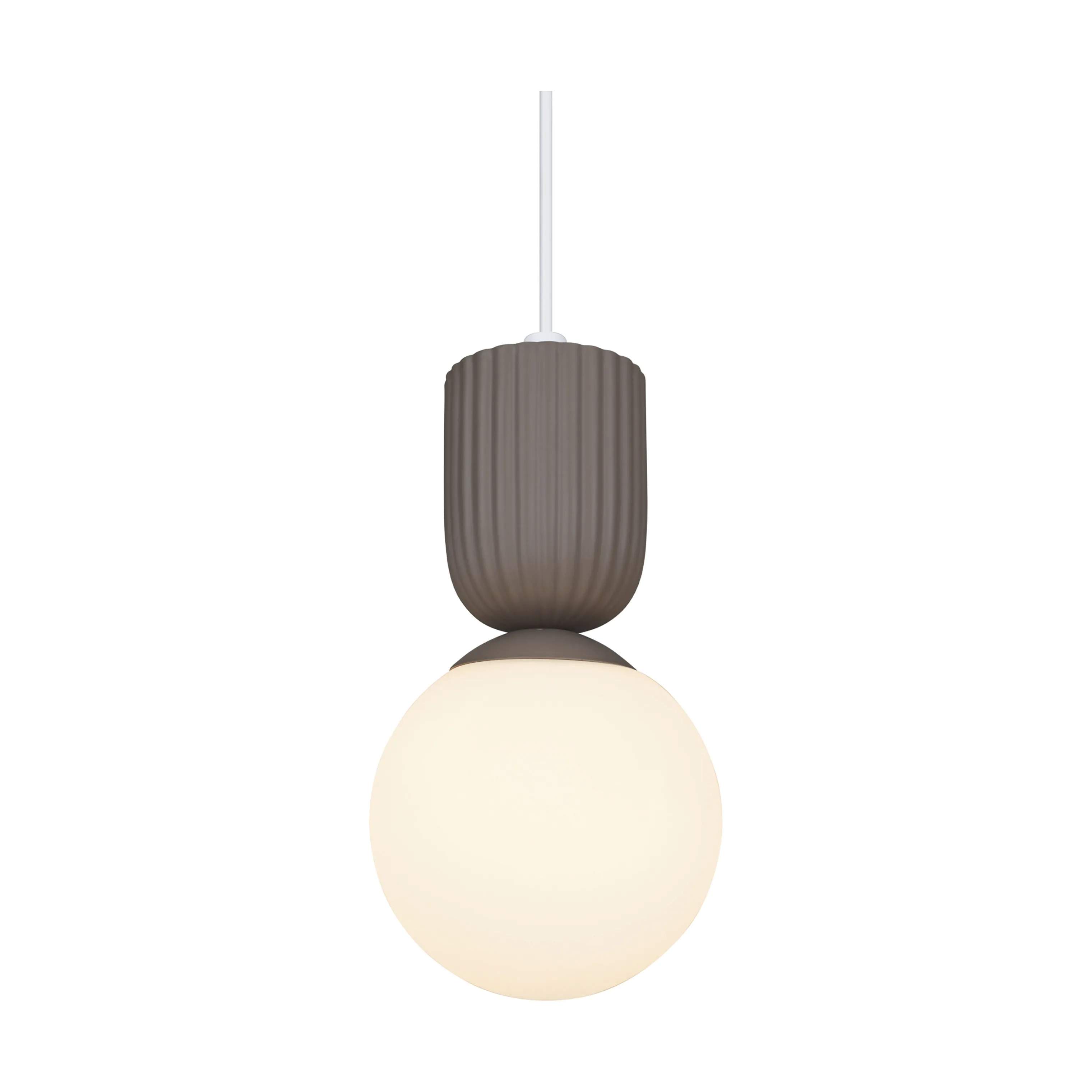 Nordlux Pendler Sadie Pendel i Lys brun / Opal, 7