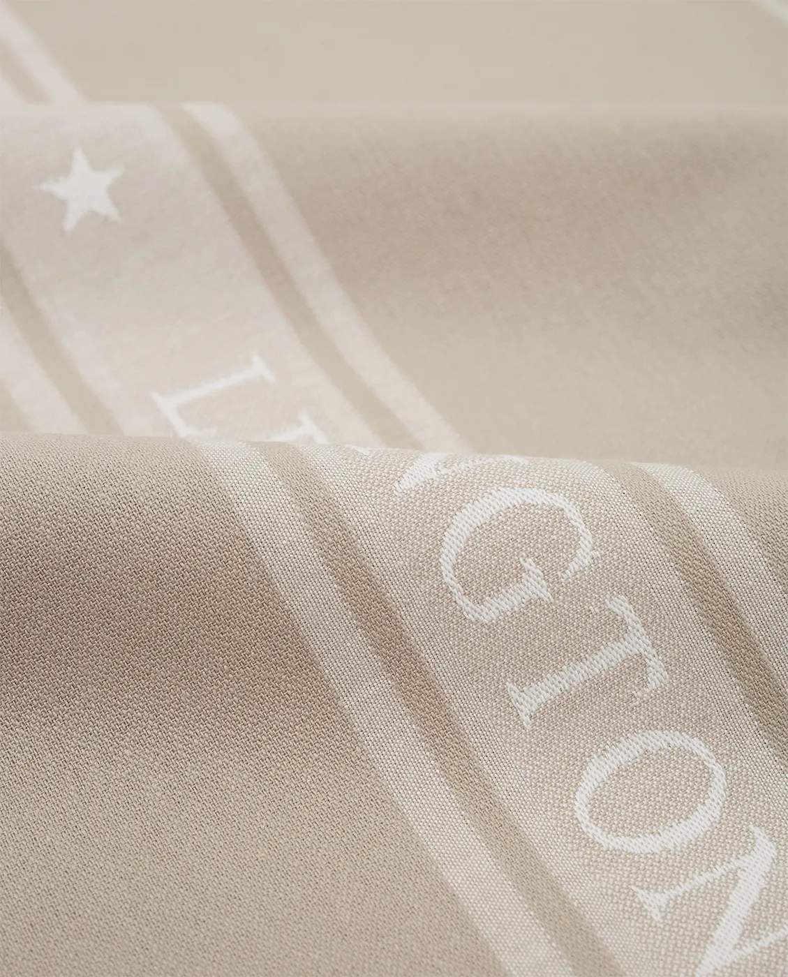 Lexington Viskestykker Icons Star Viskestykke i Beige/hvid, 2