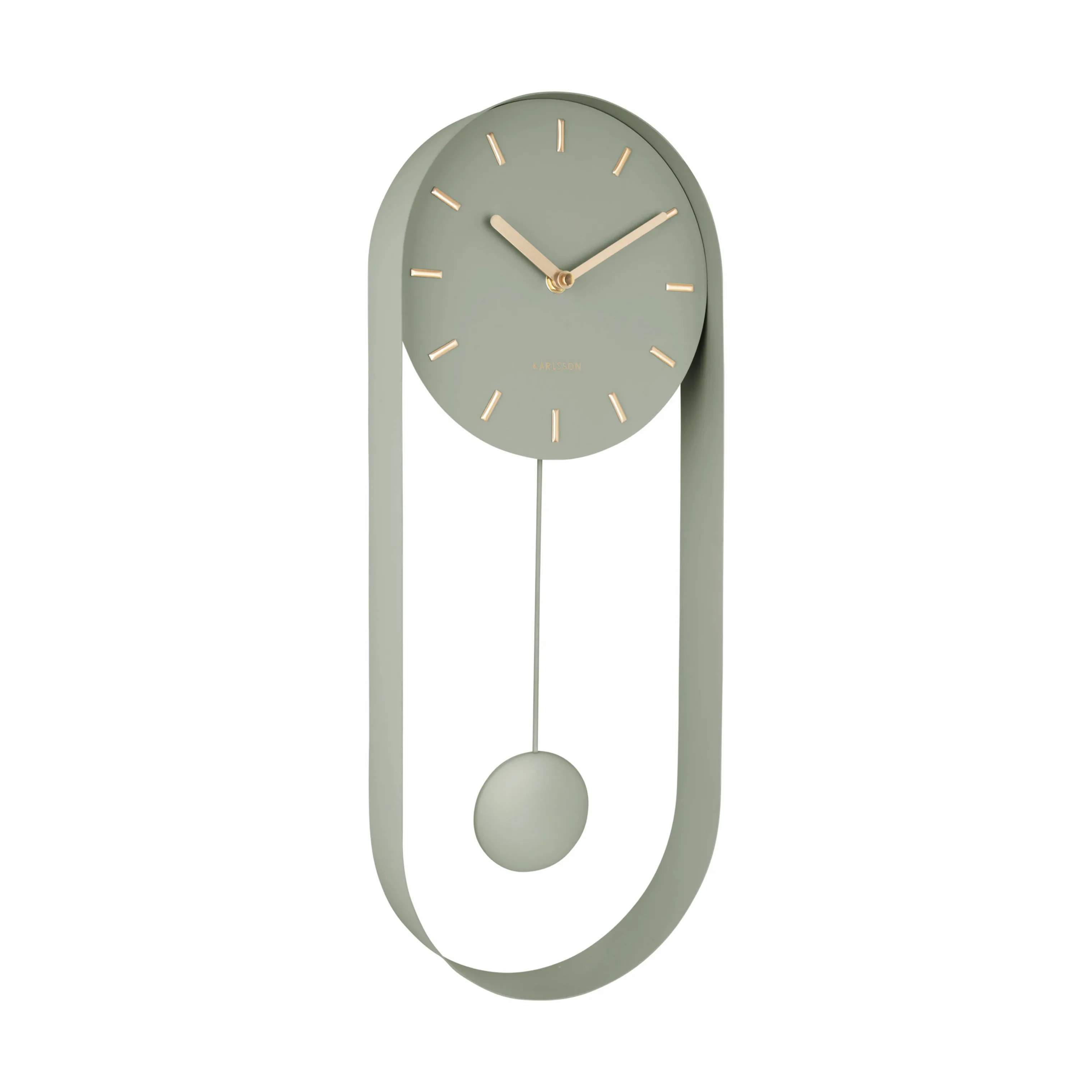 Karlsson Vægure Pendulum charm Charm Pendulum Vægur i Grøn, 3