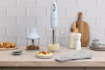 Smeg Stavblendere 50's style Stavblender i Lyseblå, 2